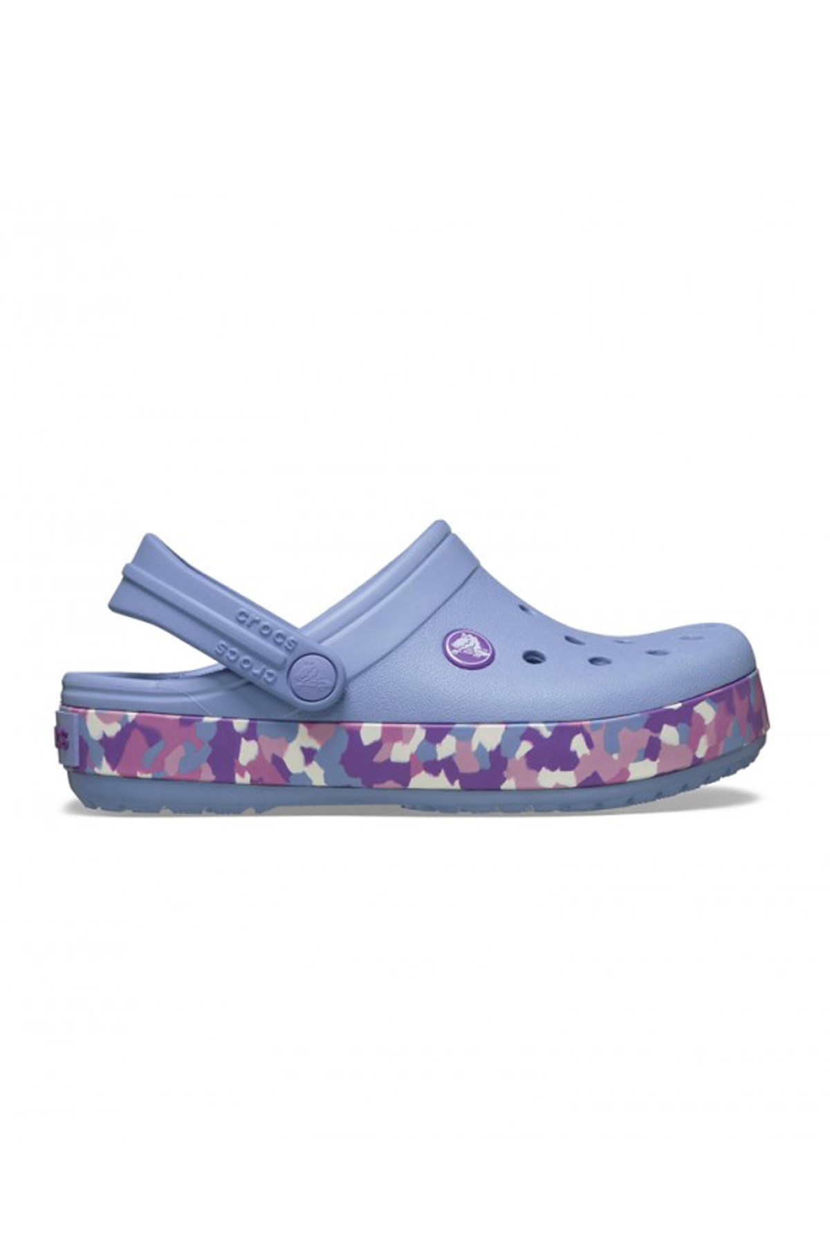 Crocs Crocband Glow Confetti Çocuk Terlik 212523-4ZA Mavi