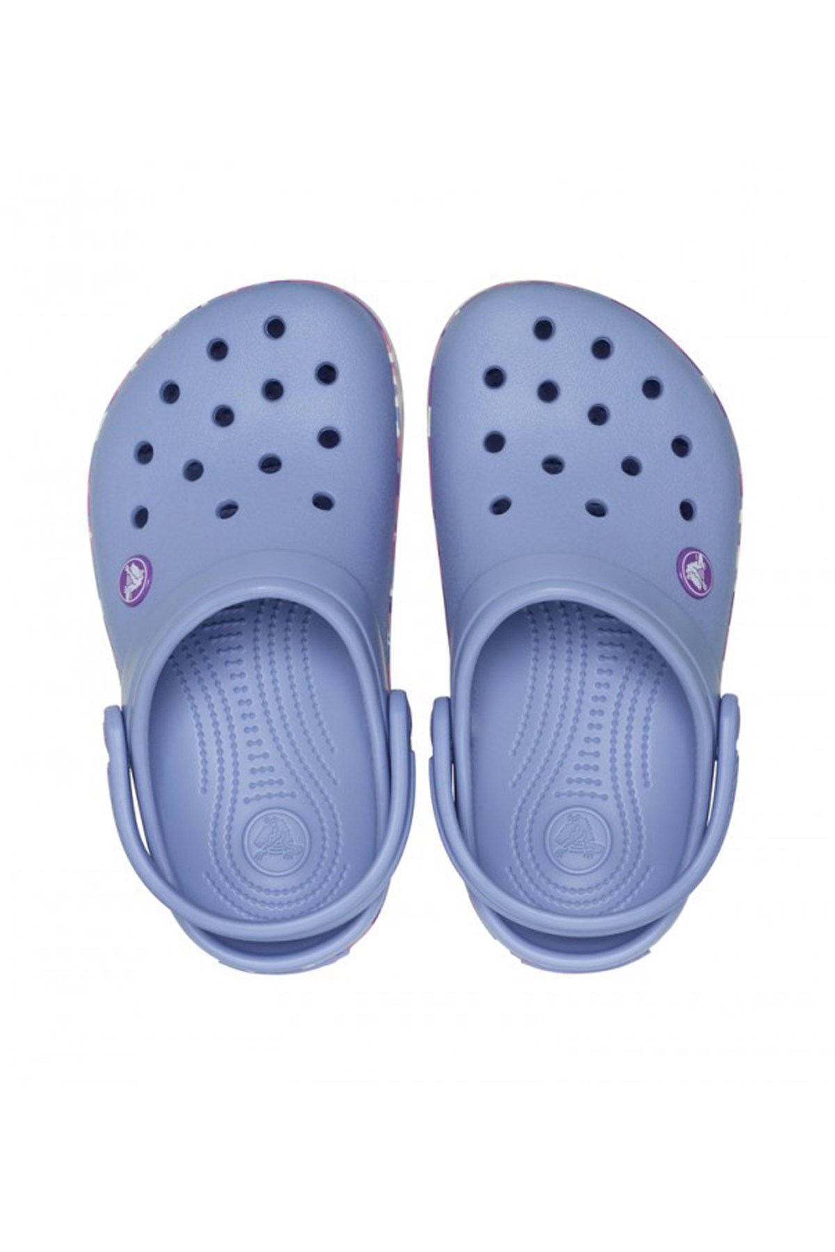 Crocs Crocband Glow Confetti Çocuk Terlik 212523-4ZA Mavi