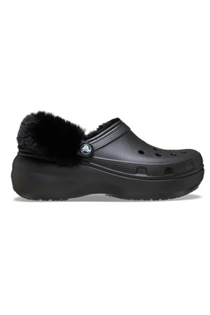 Crocs Classic Platform Fuzz Kadın Sandalet 212854-001