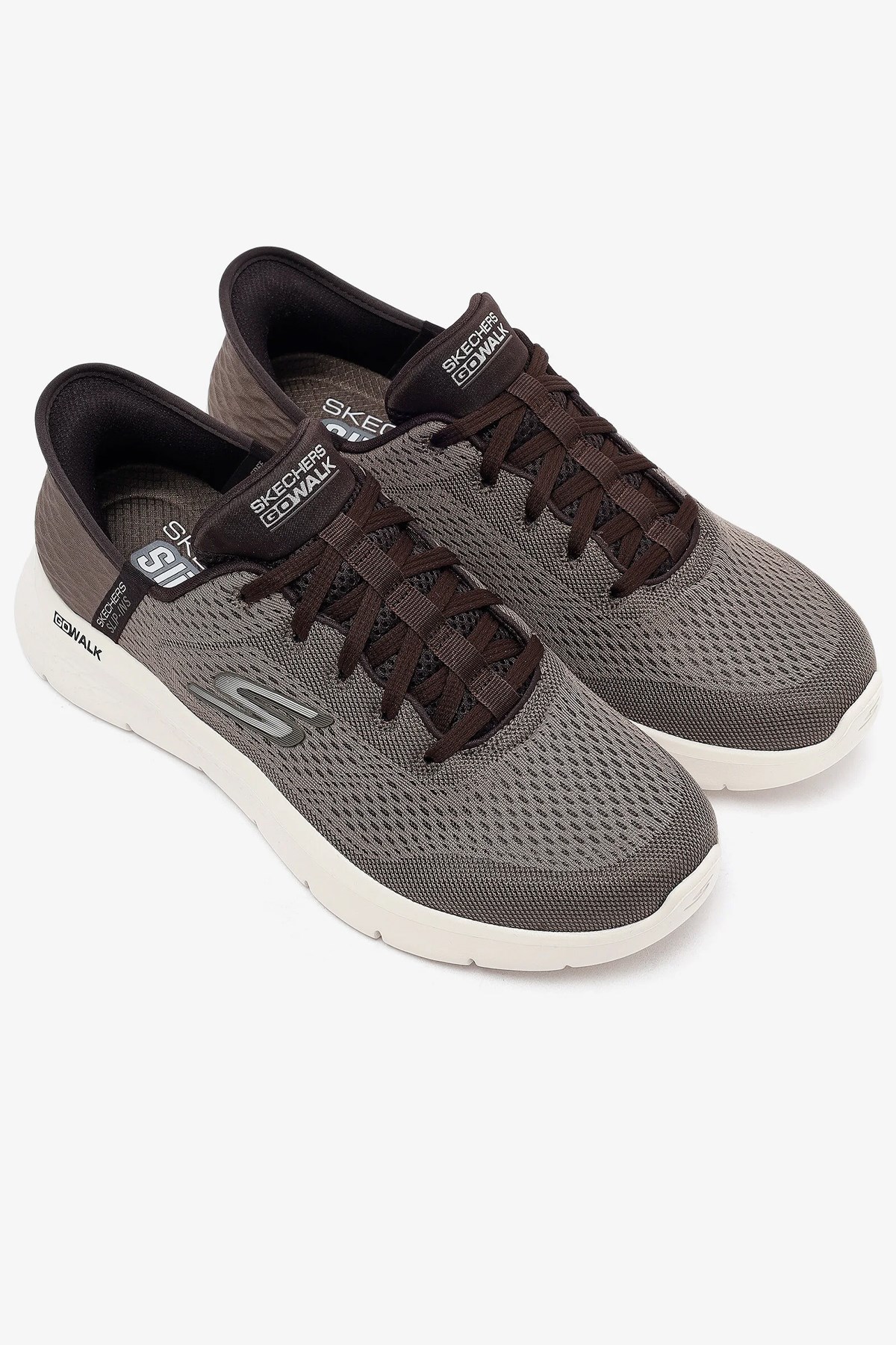 Skechers Go Walk Flex New World Erkek Spor Ayakkabı 216505Tk Kahverengi