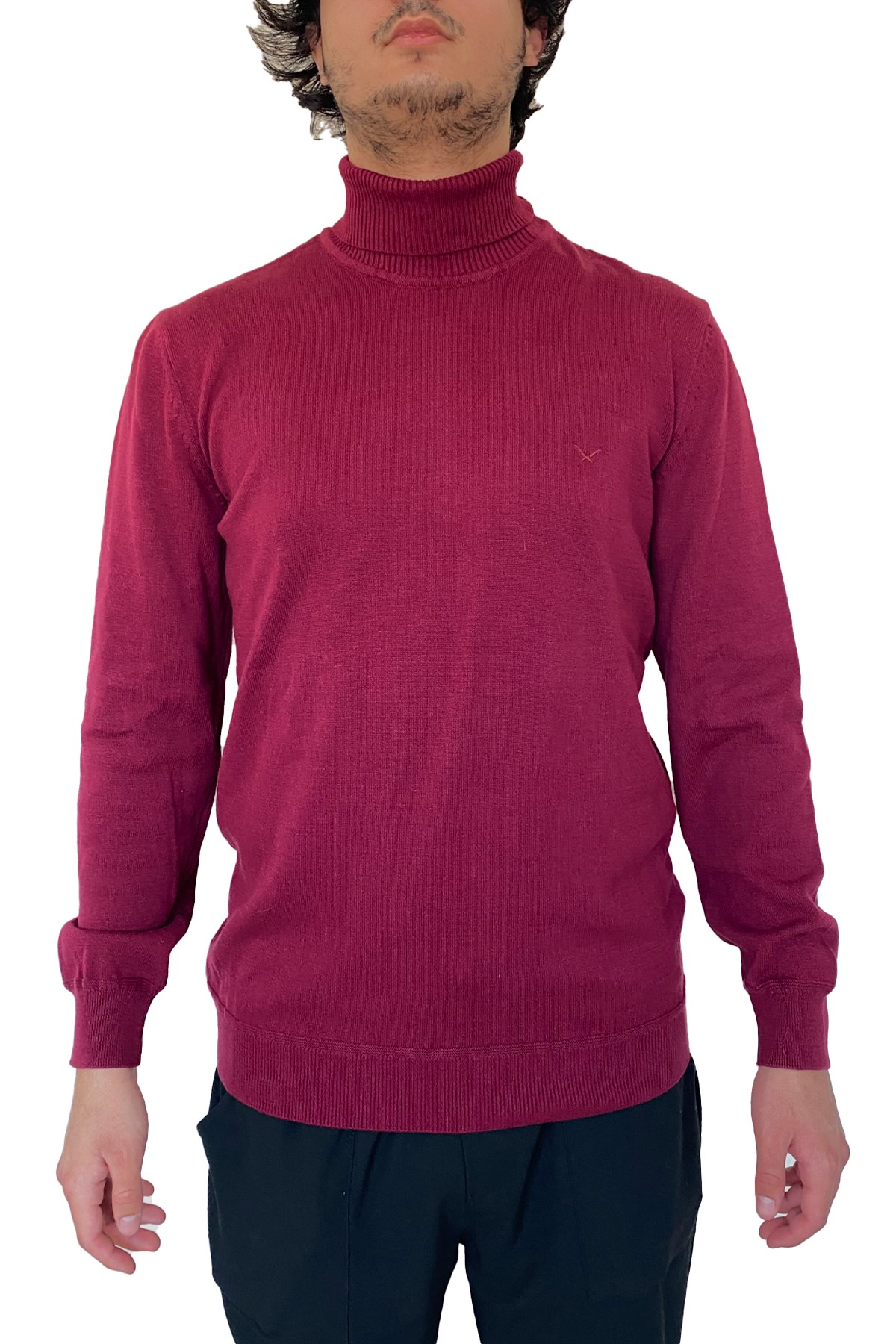 Cazador Basic Erkek Balıkçı Yaka Kazak CAZ 3604 21KCEEO03604 Bordo