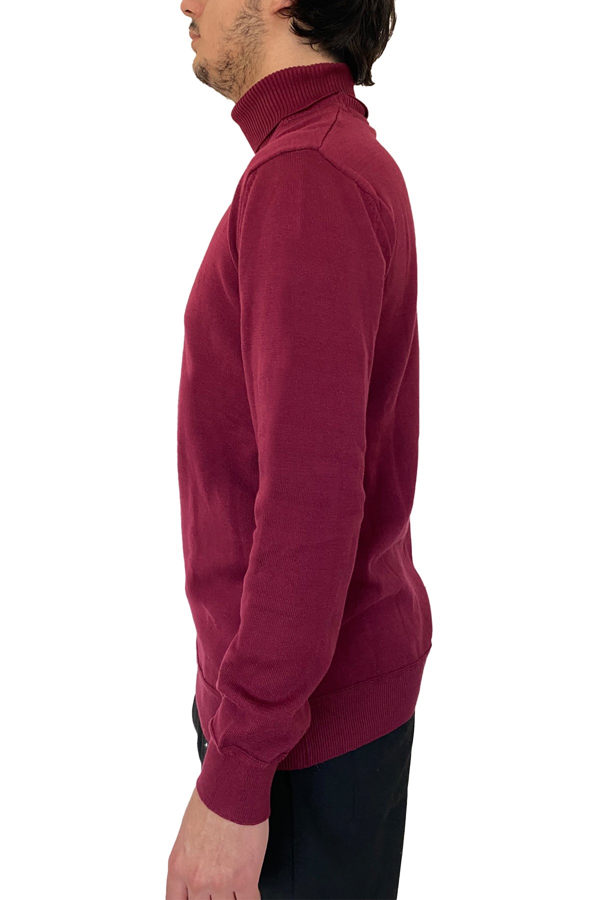 Cazador Basic Erkek Balıkçı Yaka Kazak CAZ 3604 21KCEEO03604 Bordo