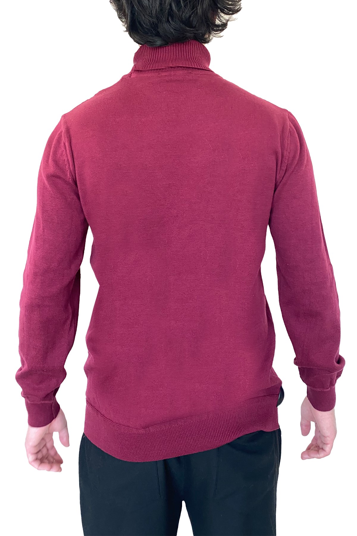 Cazador Basic Erkek Balıkçı Yaka Kazak CAZ 3604 21KCEEO03604 Bordo