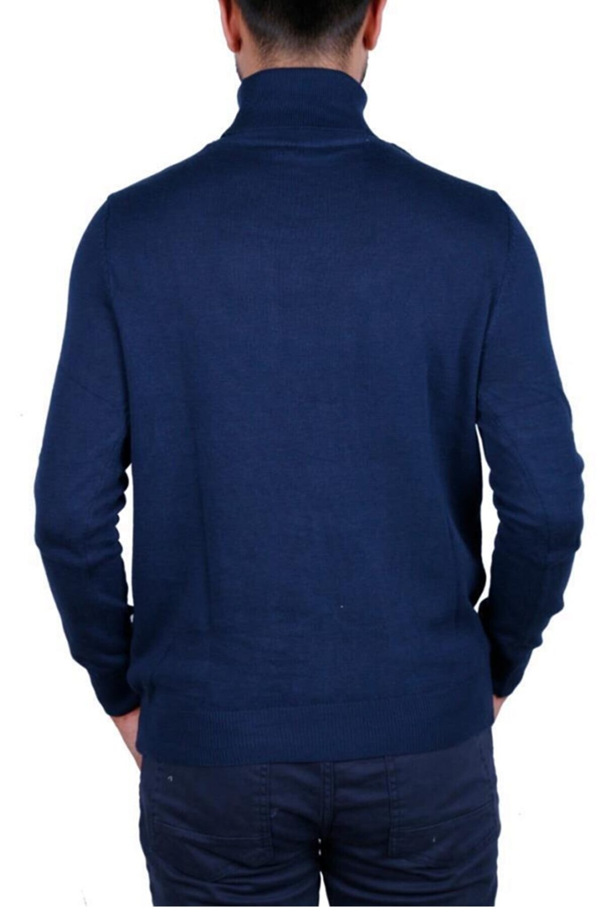 Cazador Basic Erkek Balıkçı Yaka Kazak CAZ 3604 21KCEEO03604 Lacivert