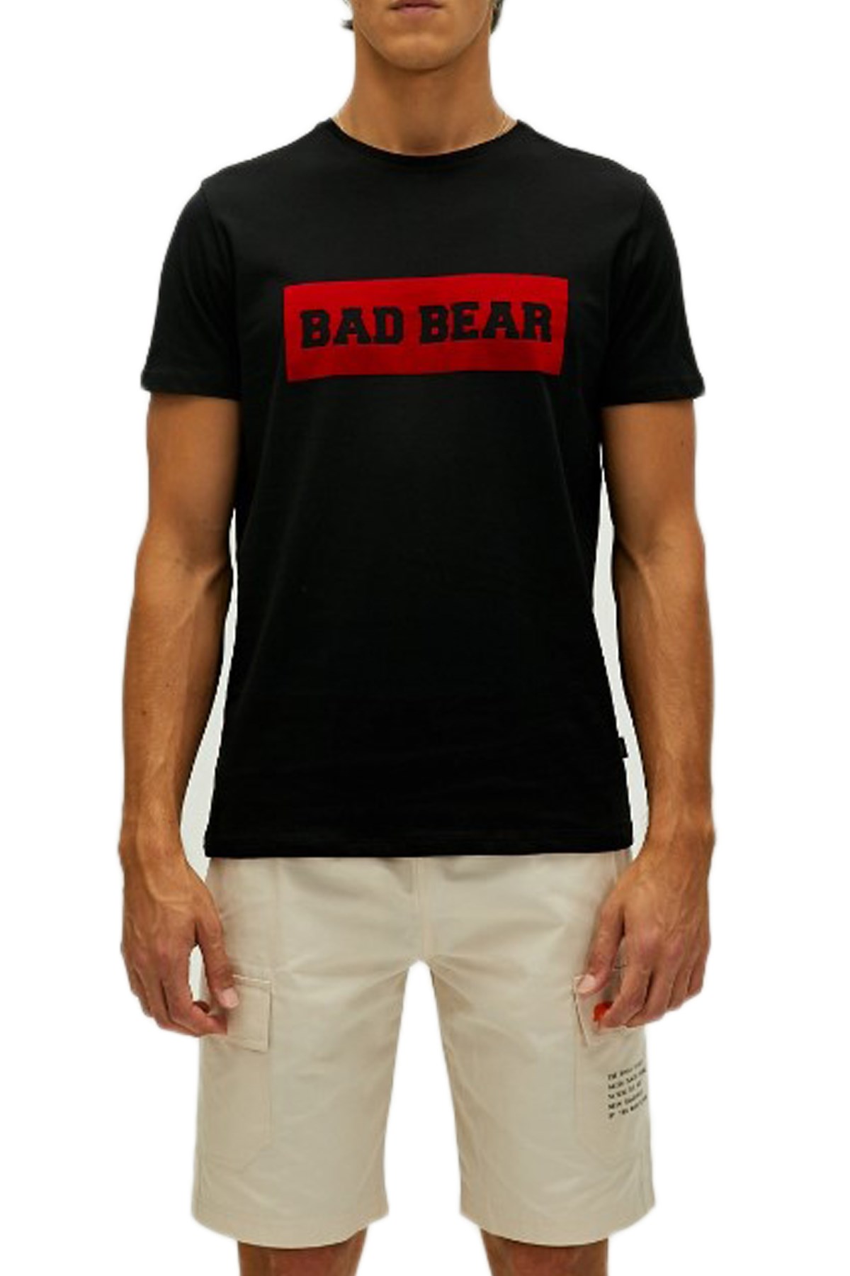 Bad Bear Flog Erkek Tişört 22.01.07.013 Siyah