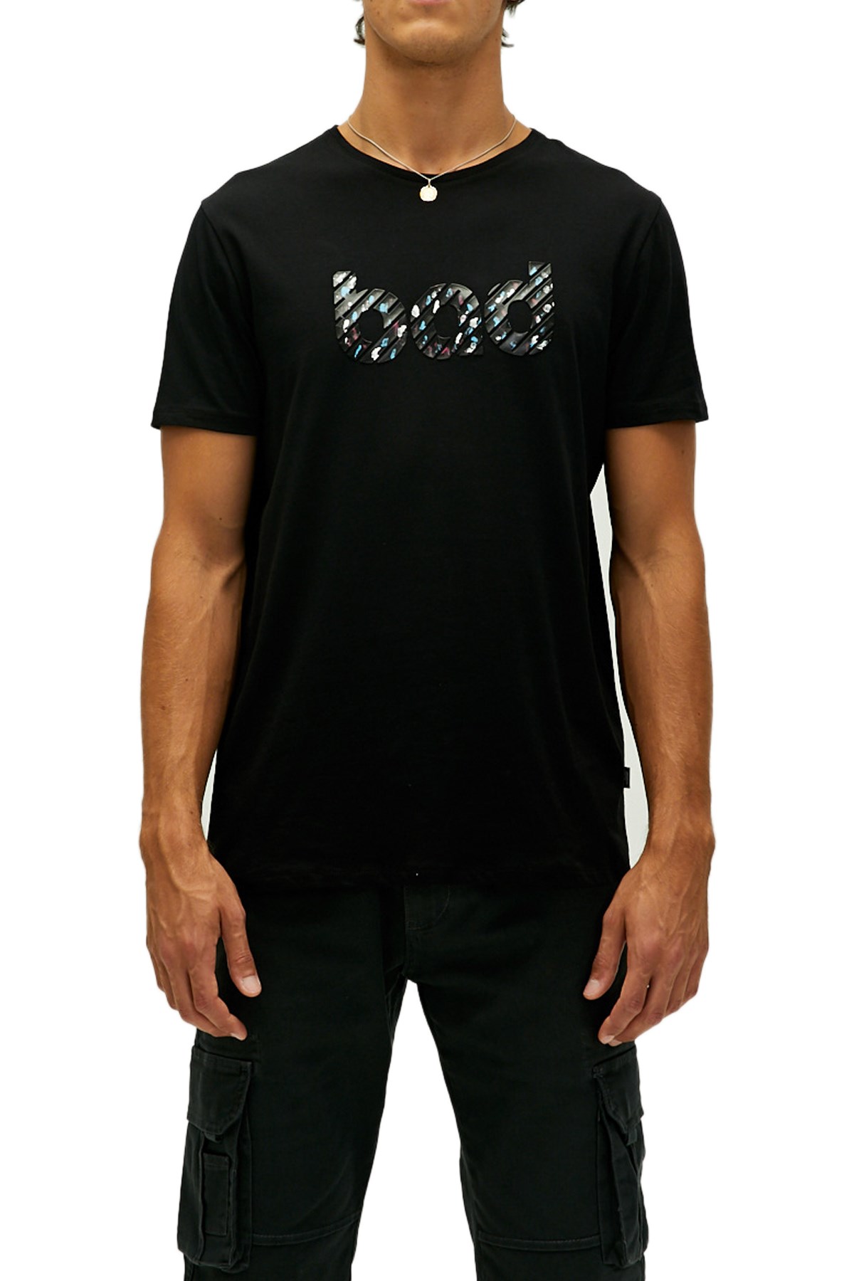 Bad Bear Erkek Tişört 22.01.07.014 Siyah