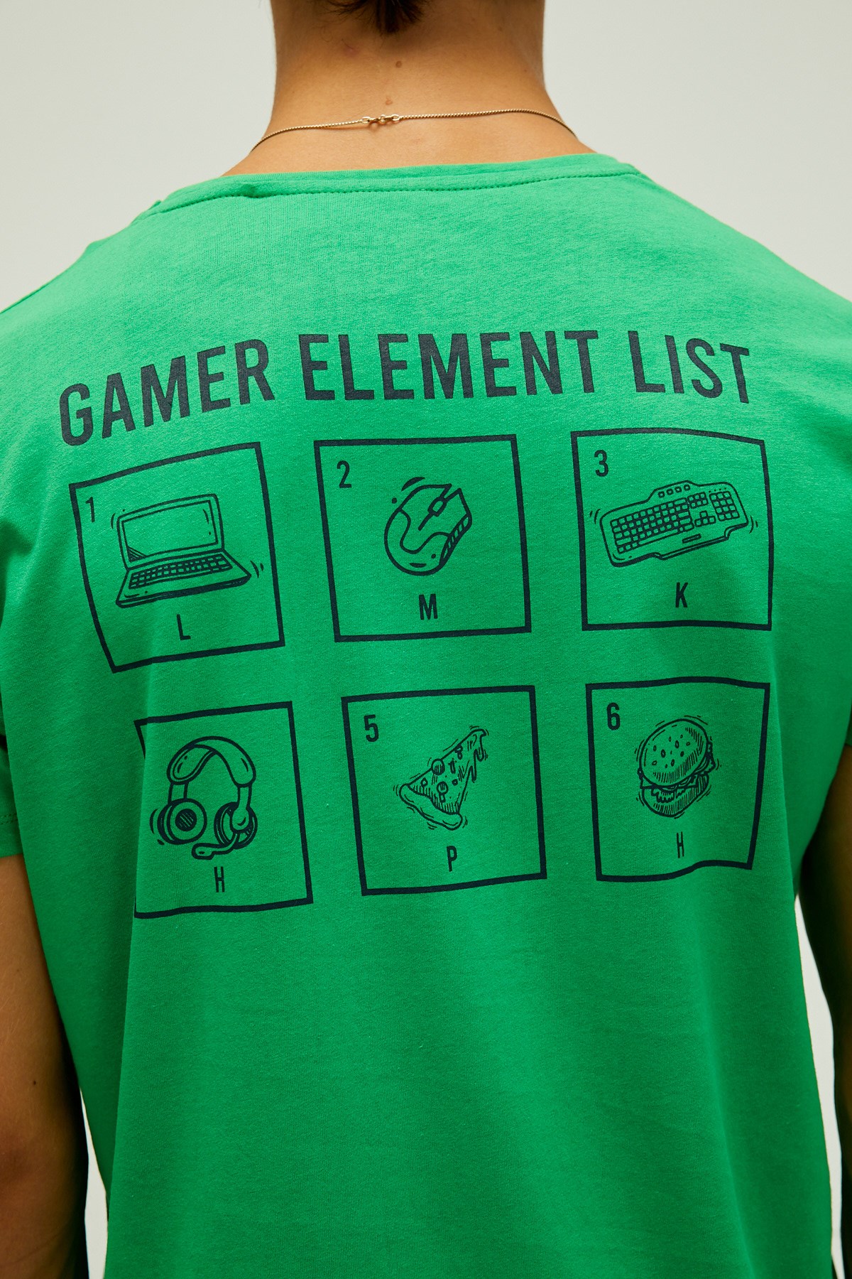Bad Bear Gamer Element Erkek Tişört 22.01.07.025 Yeşil