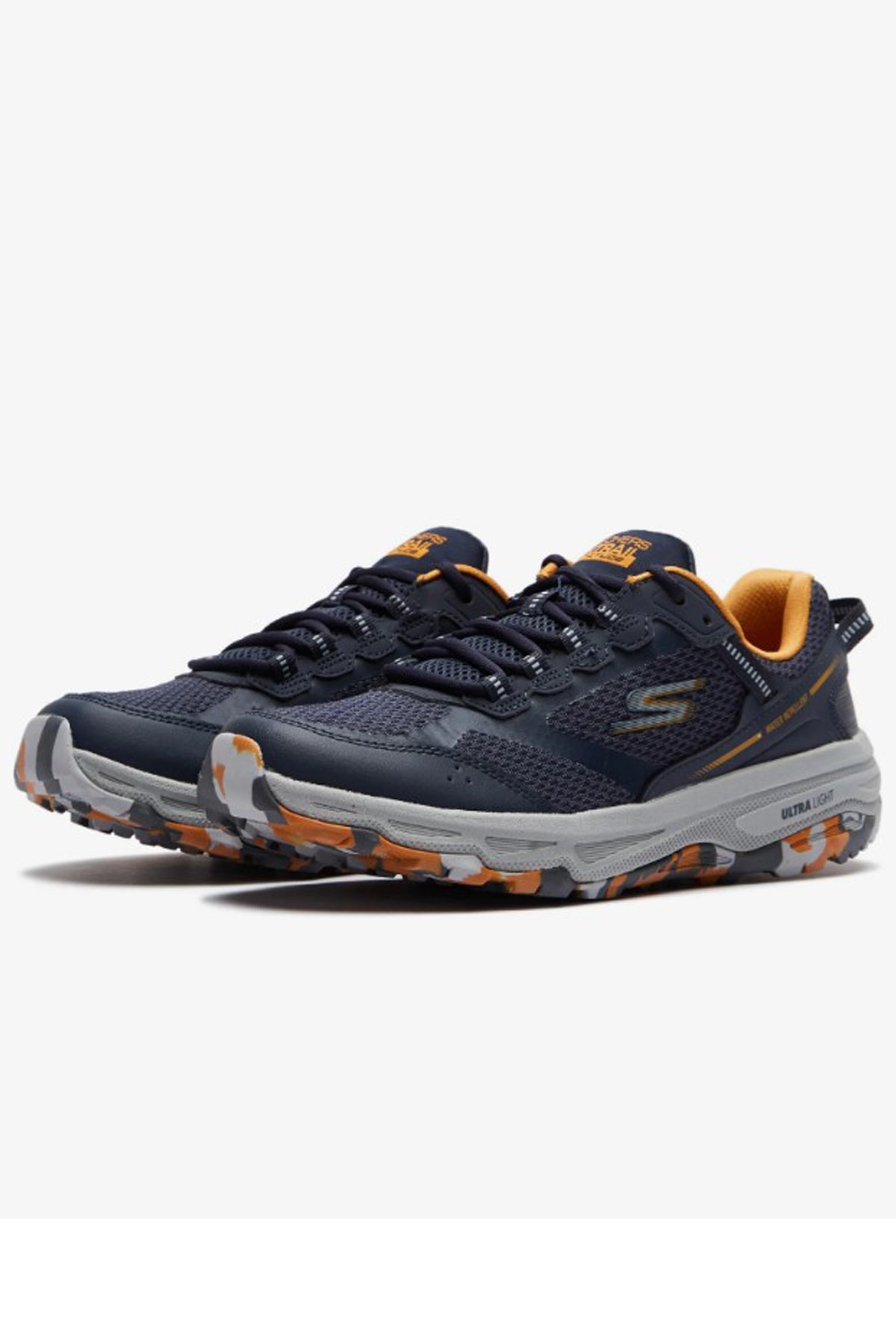 Skechers Go Run Trail Altitude-Marble Erkek Spor Ayakkabı 220112 NVMT Lacivert
