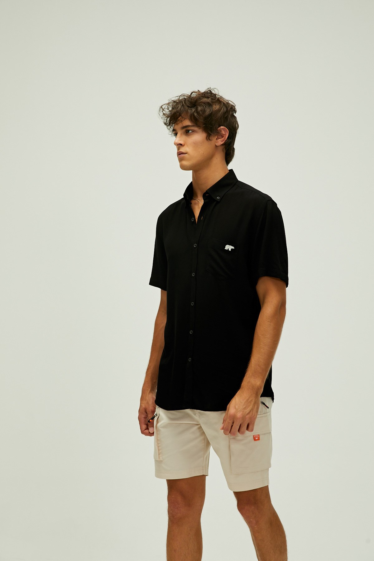 Bad Bear Frank Erkek Tişört 22.01.30.001 Siyah