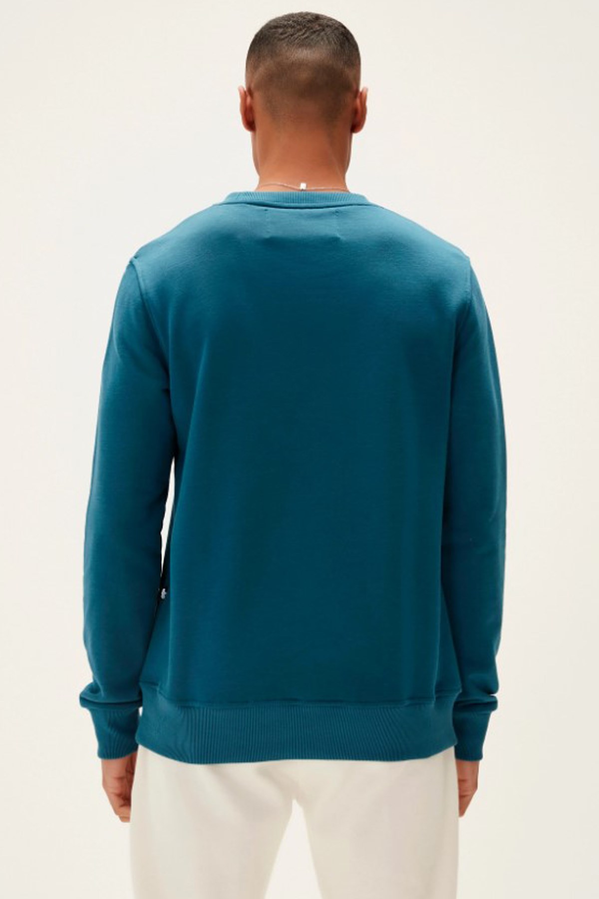 Bad Bear Logo Erkek Sweatshirt 22.02.12.007 Mavi