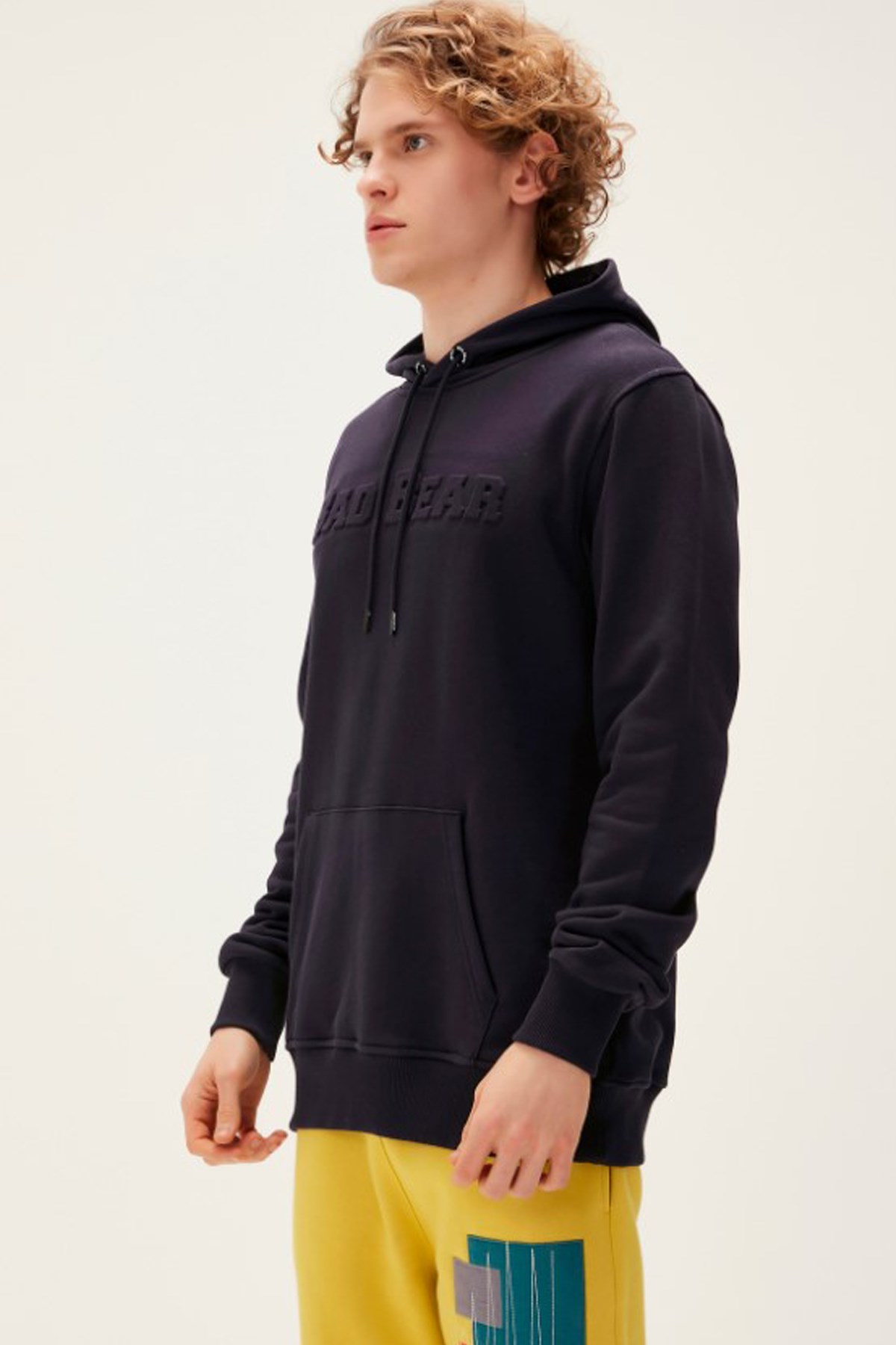 Bad Bear Pucker Bear Erkek Sweatshirt 22.02.12.014 Siyah