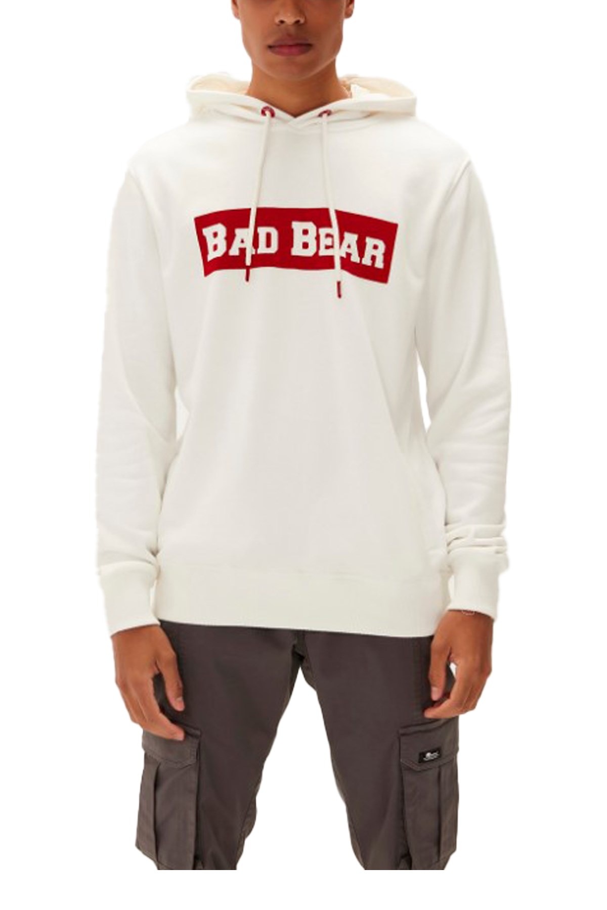 Bad Bear Erkek Sweatshirt 22.02.12.015 Beyaz