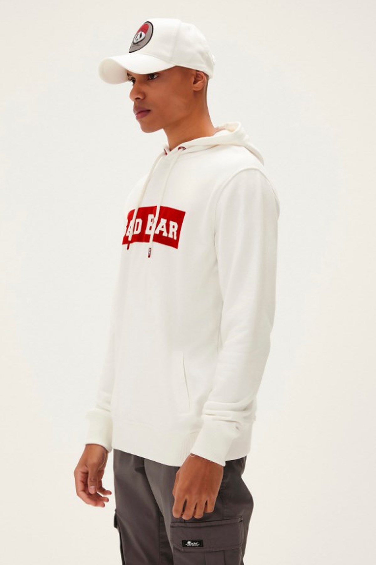Bad Bear Erkek Sweatshirt 22.02.12.015 Beyaz
