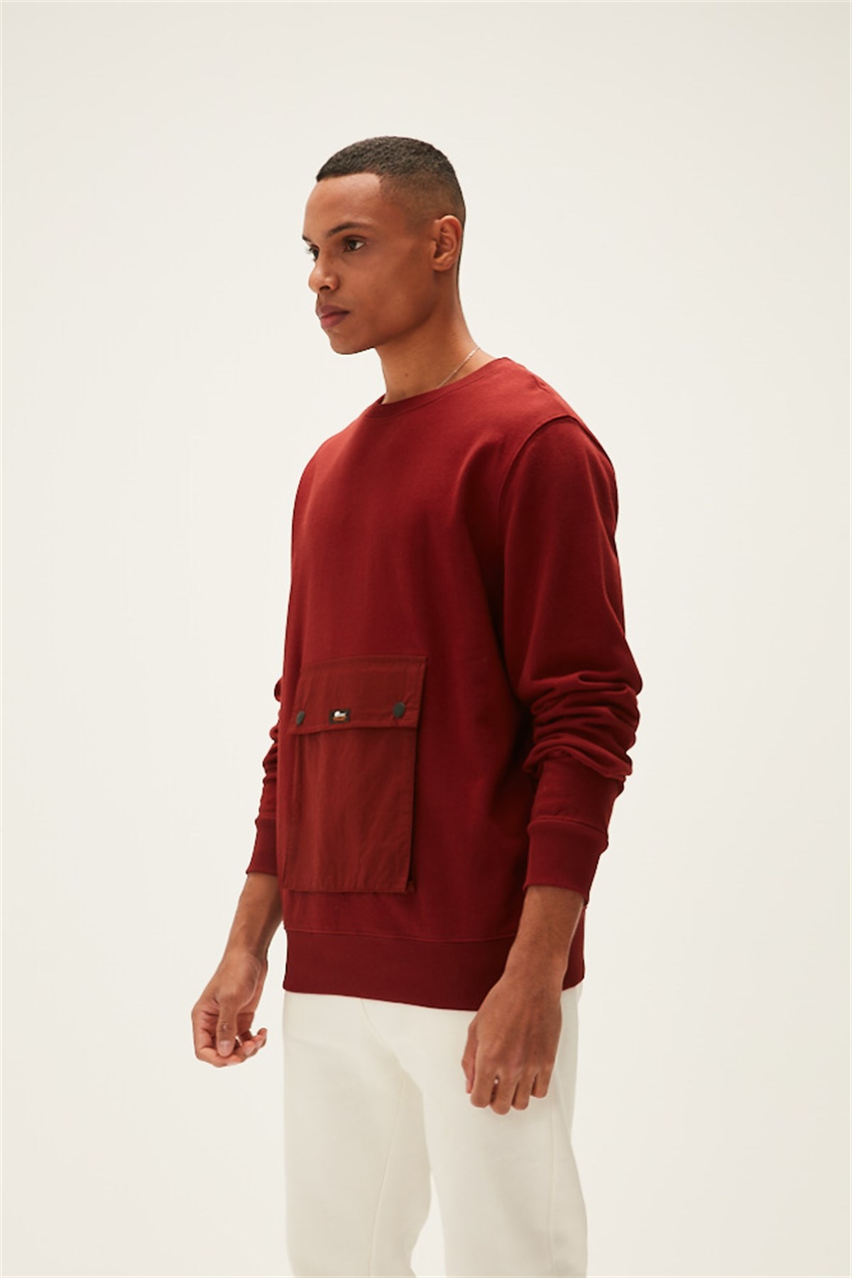 Bad Bear Erkek Sweatshirt 22.02.12.017 Kırmızı