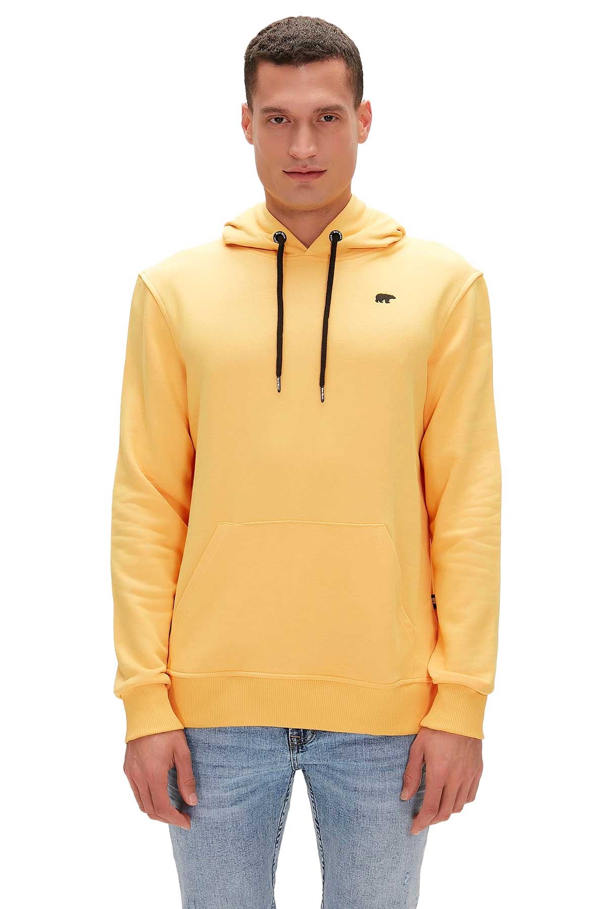 Bad Bear Erkek Sweatshirt 22.02.12.032-C25 Sarı