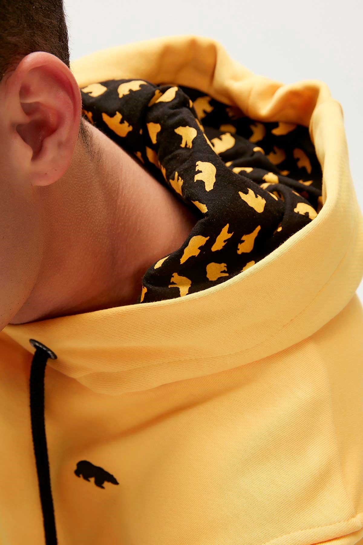 Bad Bear Erkek Sweatshirt 22.02.12.032-C25 Sarı