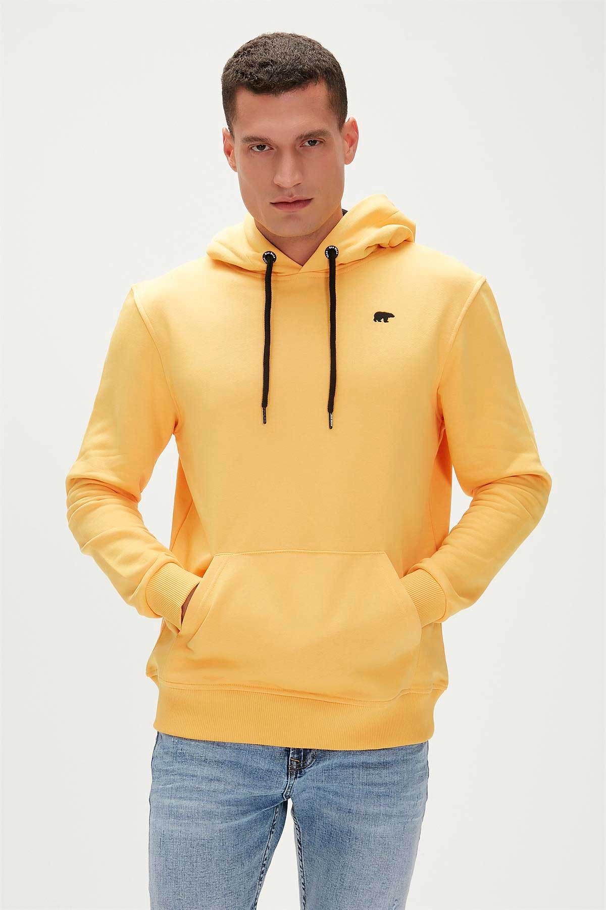 Bad Bear Erkek Sweatshirt 22.02.12.032-C25 Sarı