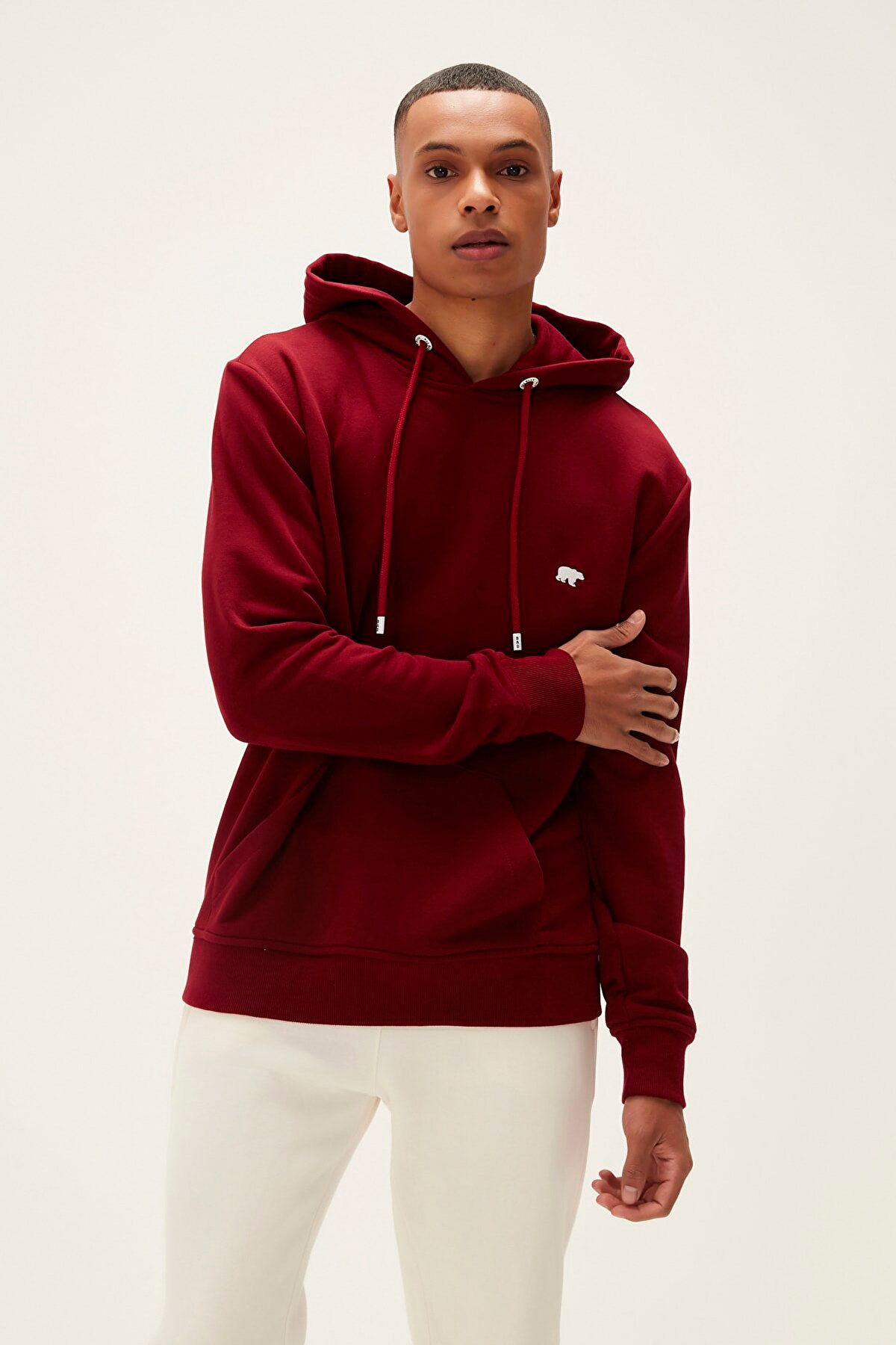 Bad Bear Long Story Erkek Sweatshirt 22.02.12.034 Kırmızı