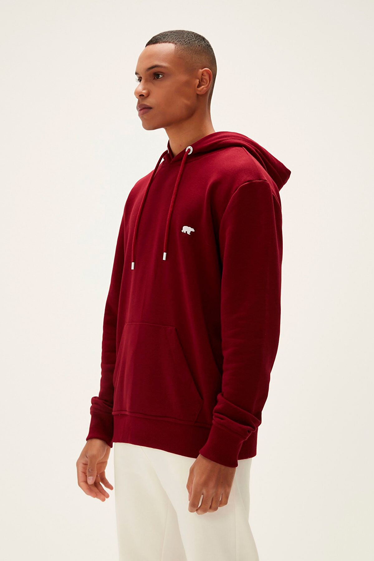 Bad Bear Long Story Erkek Sweatshirt 22.02.12.034 Kırmızı