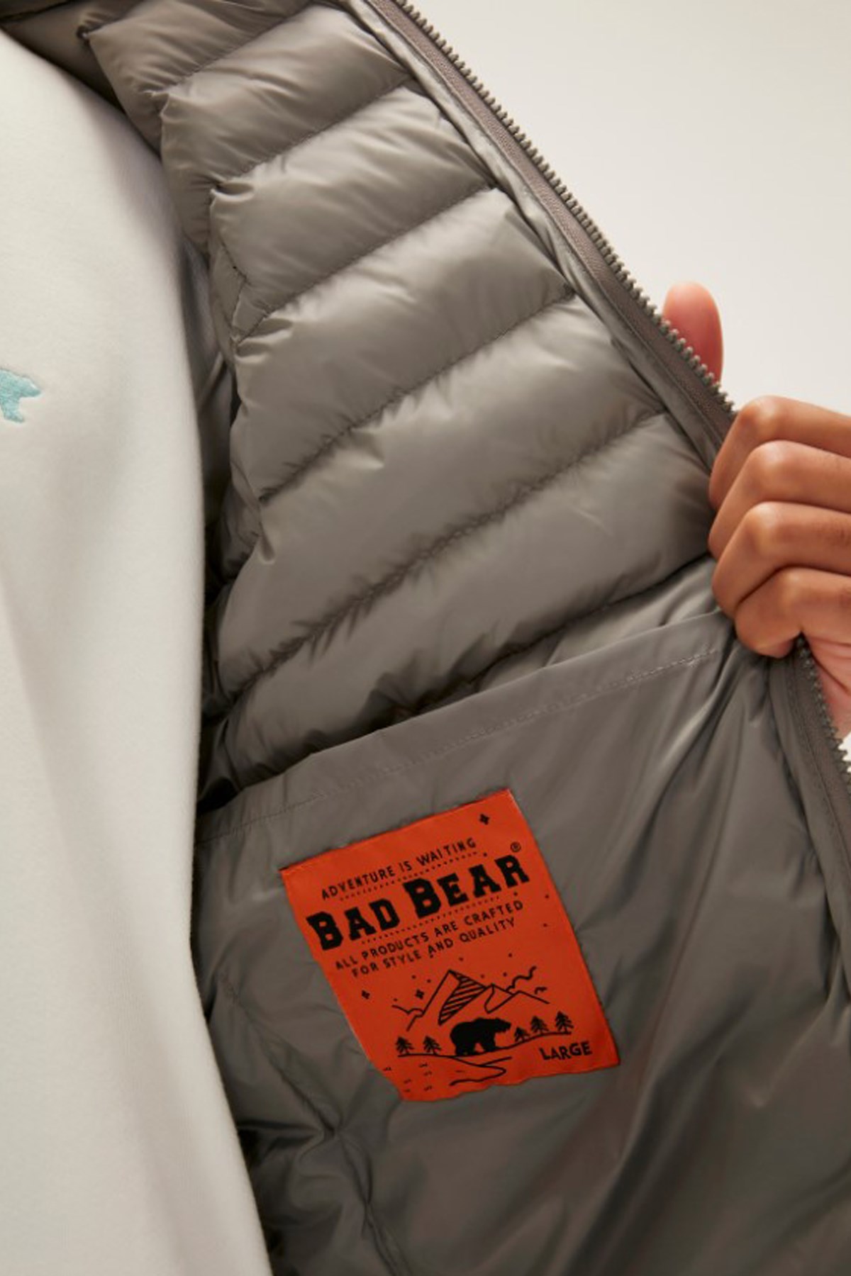 Bad Bear Erkek Yelek 22.02.17.002 Gri