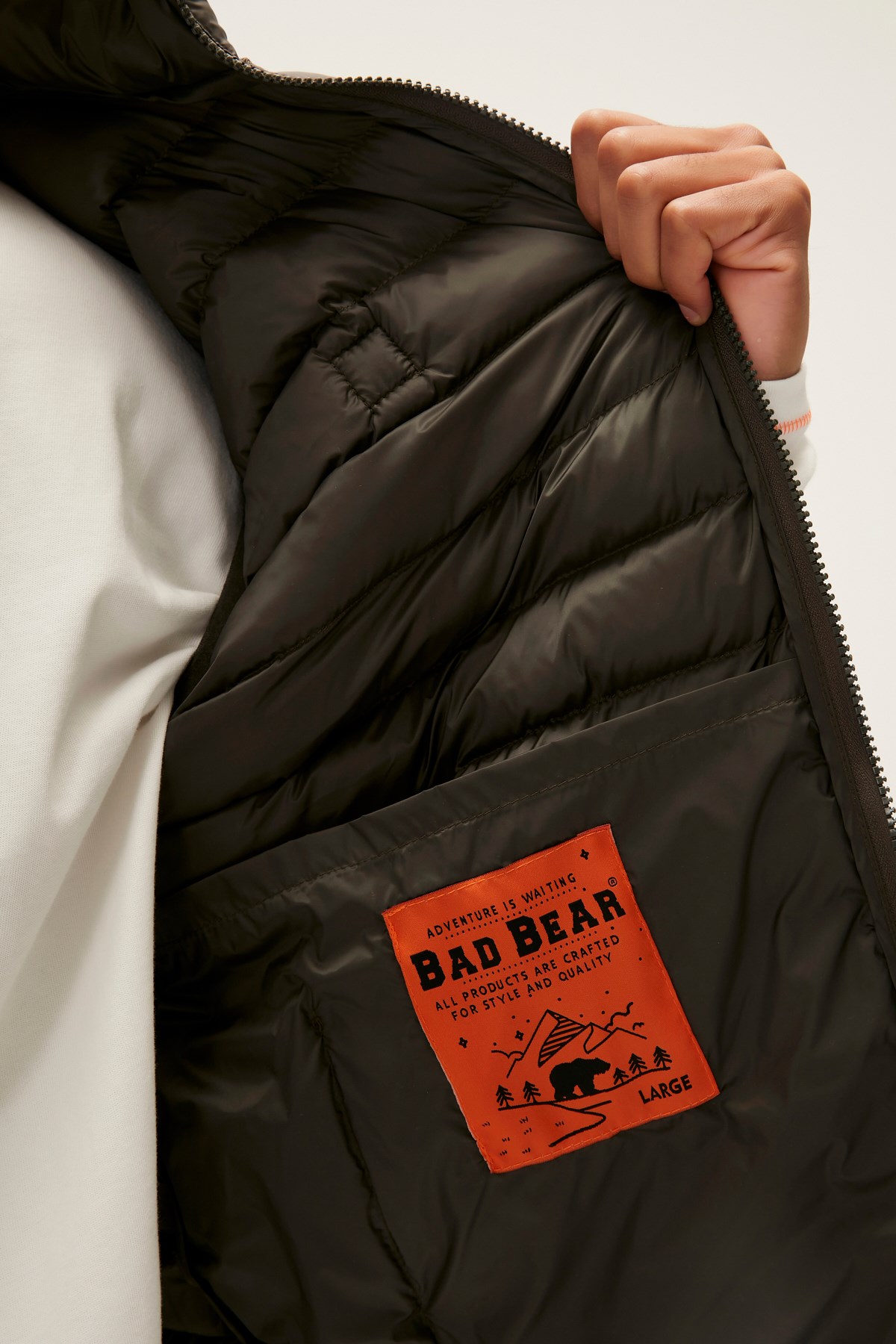 Bad Bear Erkek Yelek 22.02.17.002 Haki