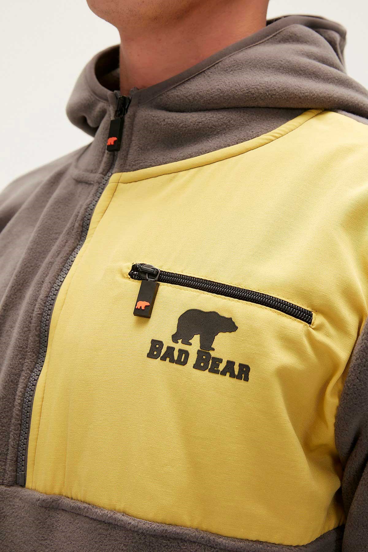 Bad Bear Erkek Polar Sweatshirt 22.02.21.001 Gri
