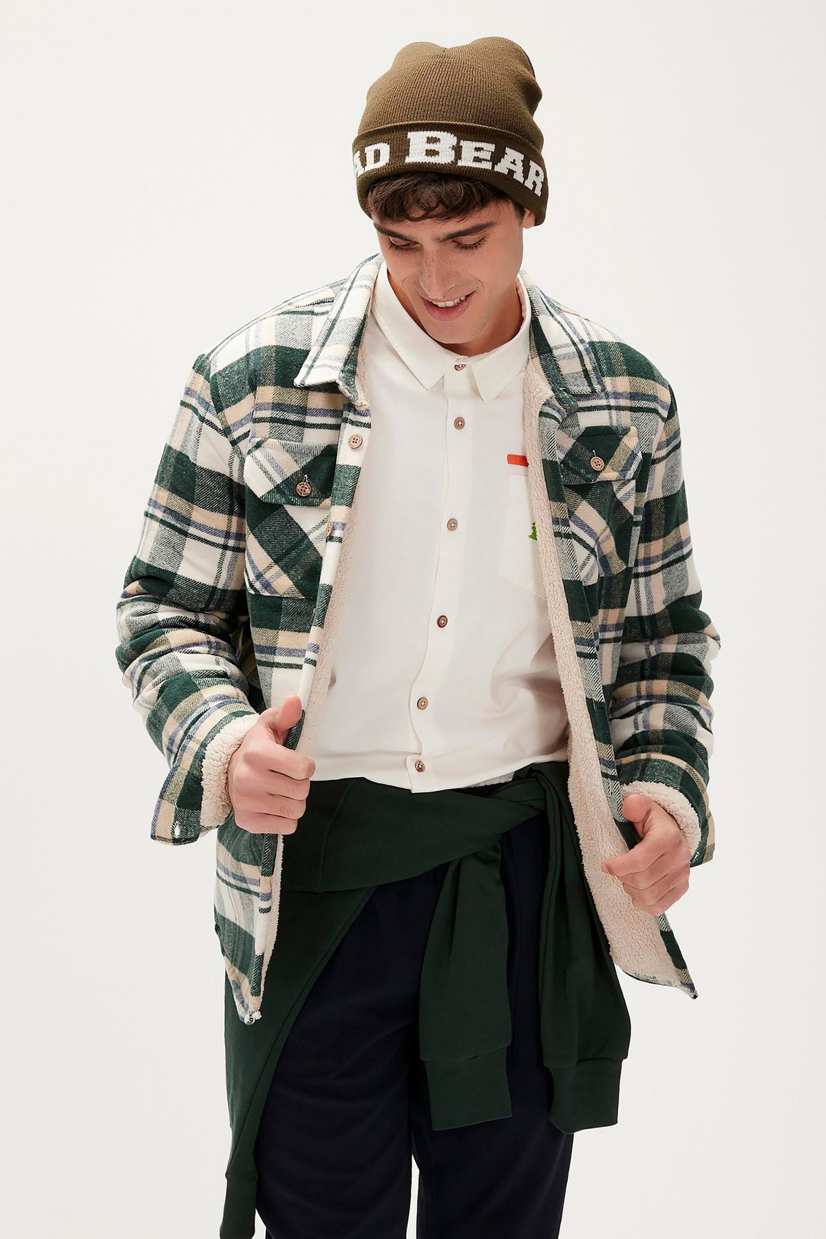 Bad Bear Erkek Gömlek  22.02.30.001-C13 Yeşil