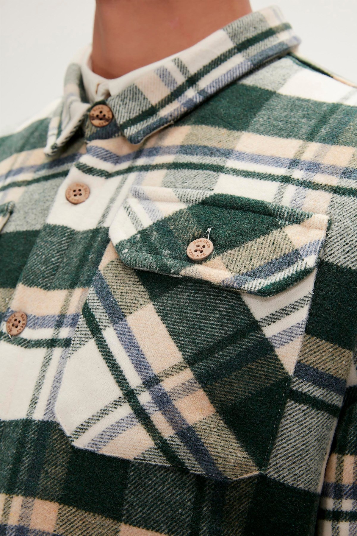 Bad Bear Erkek Gömlek  22.02.30.001-C13 Yeşil