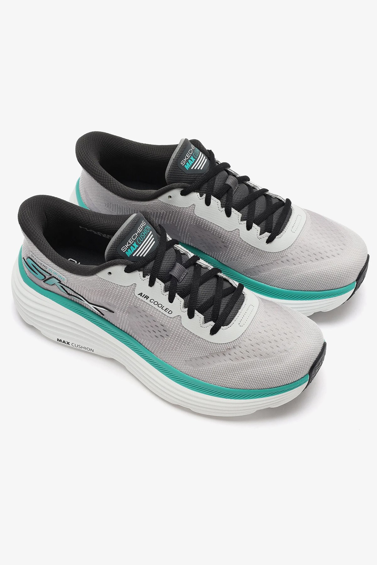 Skechers Max Cushioning Endeavour Exciton Erkek Spor Ayakkabı 220611 Gri