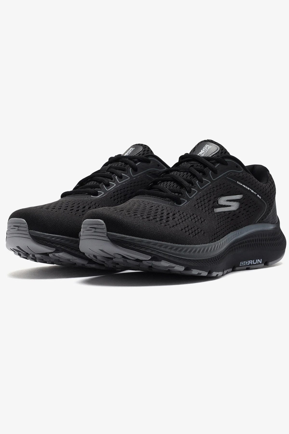 Skechers Go Run Consistent 2.0 Mile Marker Erkek Spor Ayakkabı 220865 Siyah