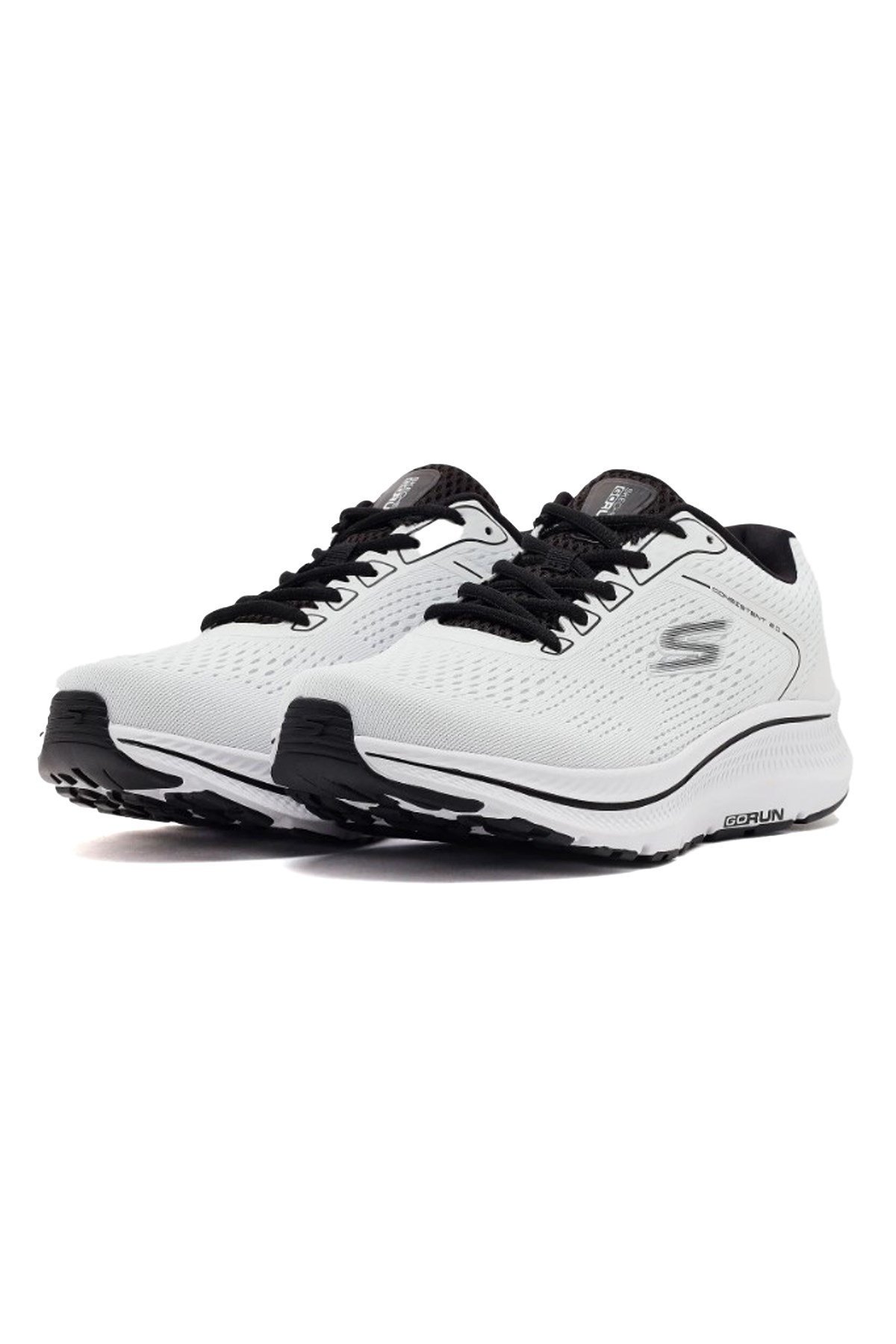 Skechers Go Run Consistent Erkek Spor Ayakkabı 220865TK WBK Beyaz