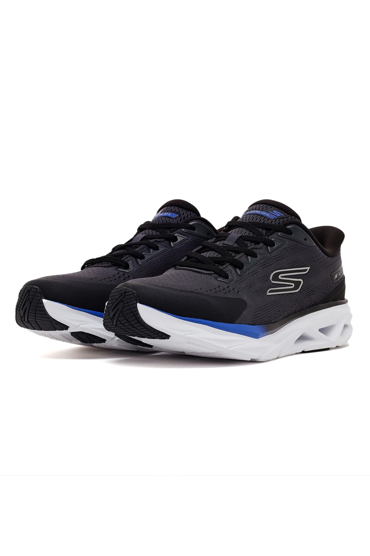 Skechers Glide-Step Vortex Erkek Spor Ayakkabı 221040 BKCC Siyah
