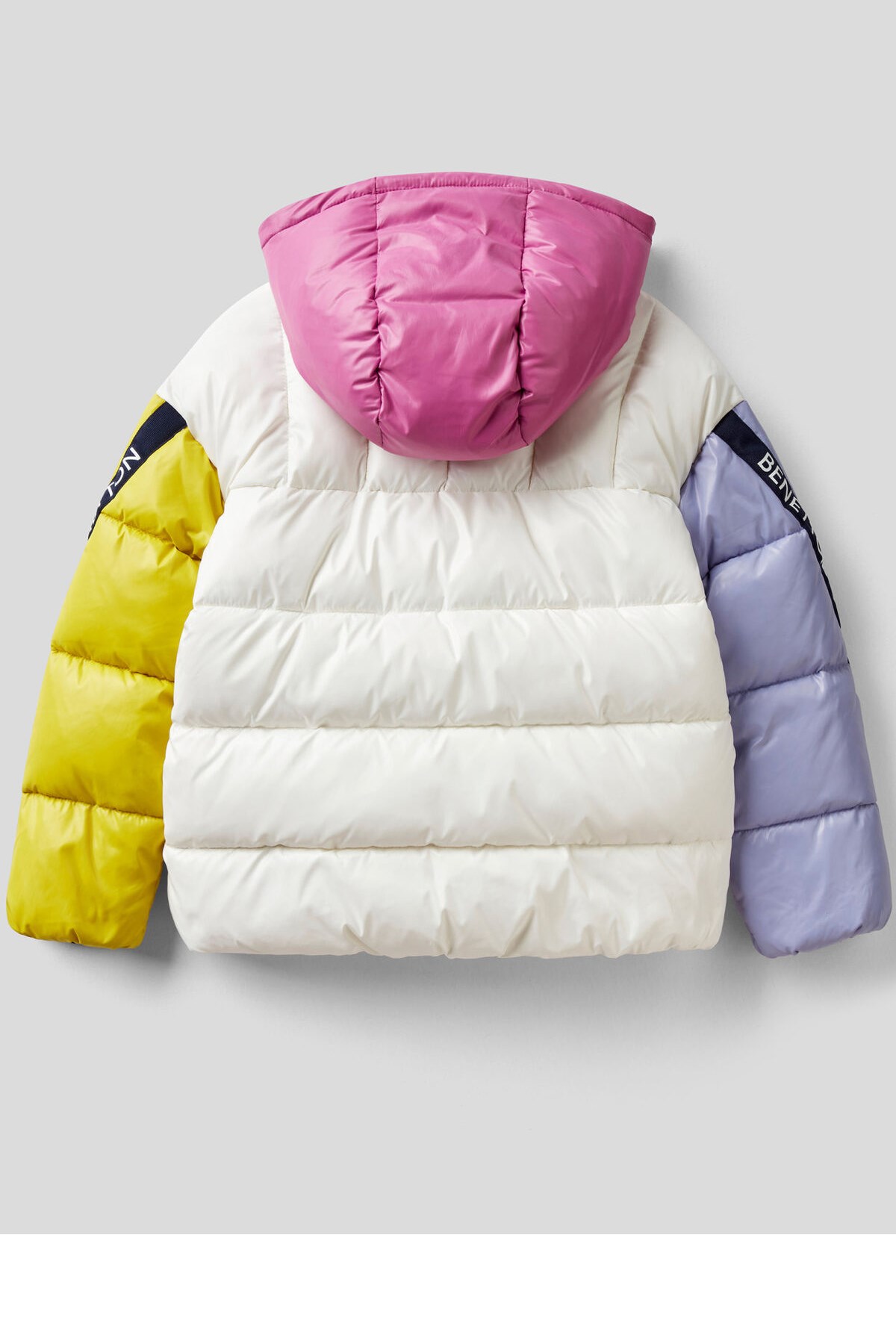 Benetton Çocuk Mont 222A2EO0CN00T Beyaz