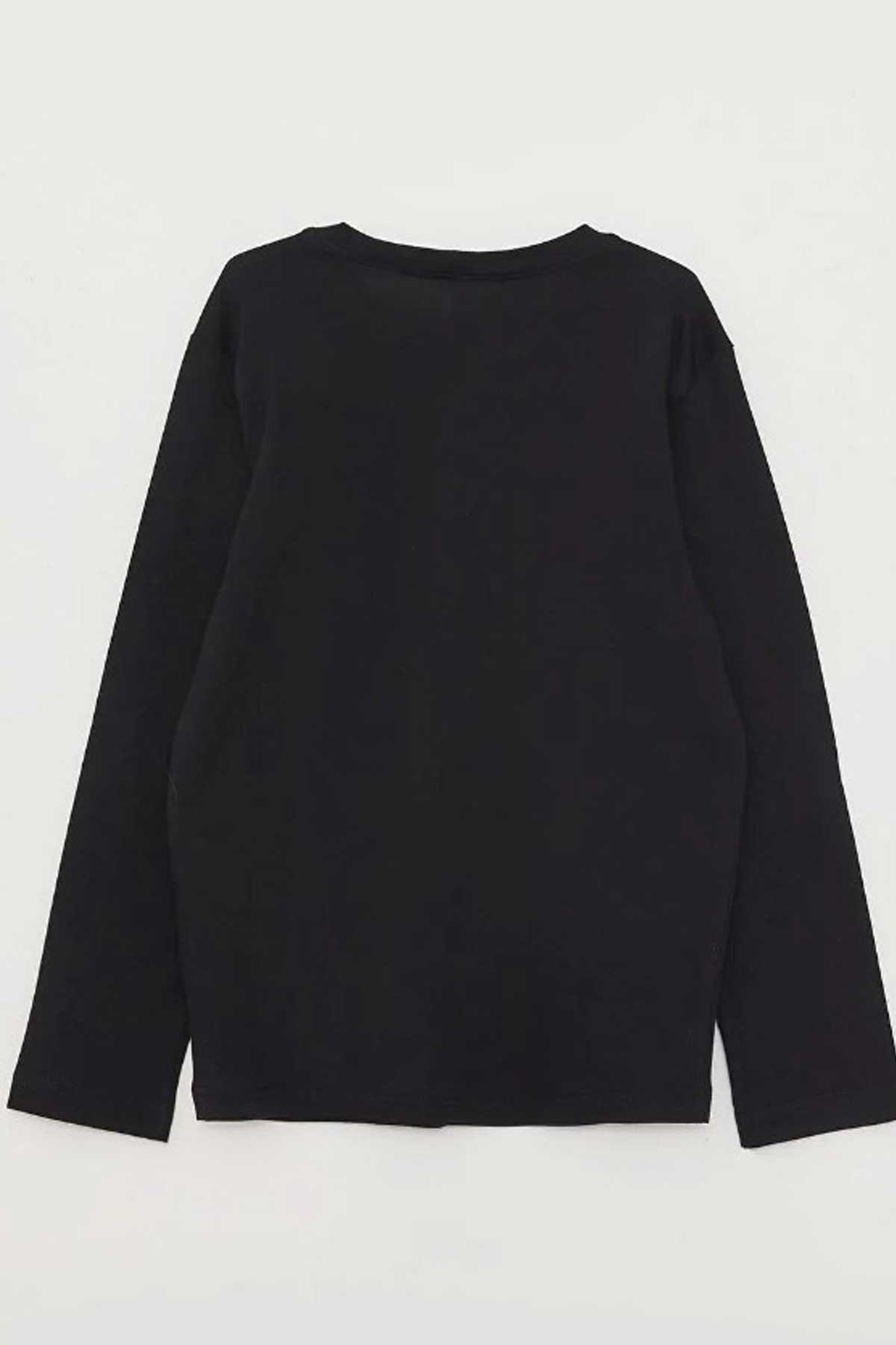 Benetton Çocuk Tişört 222A3096C10CJ Siyah