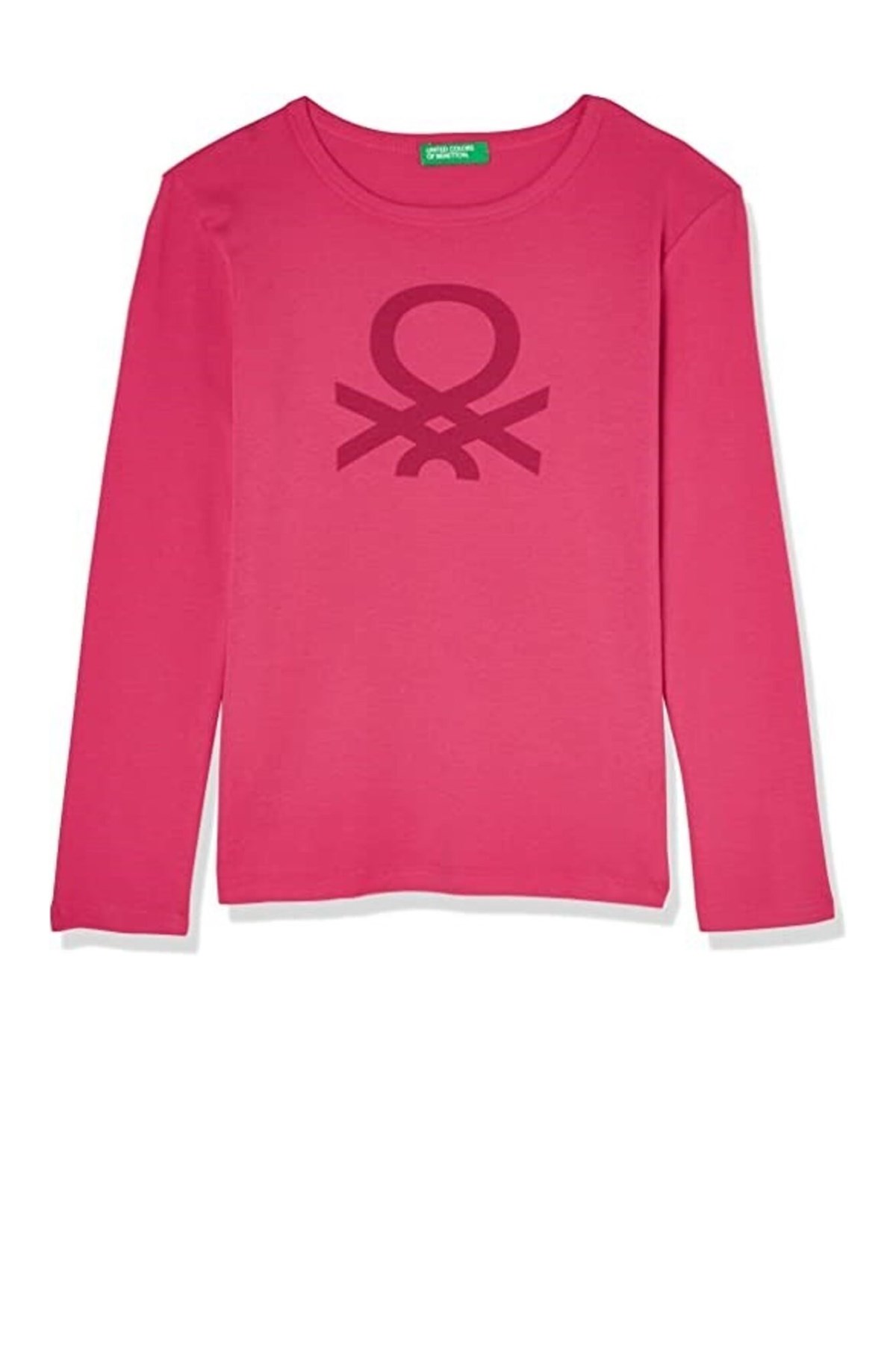 Benetton Çocuk Tişört 222A3I9WC10CI Pembe