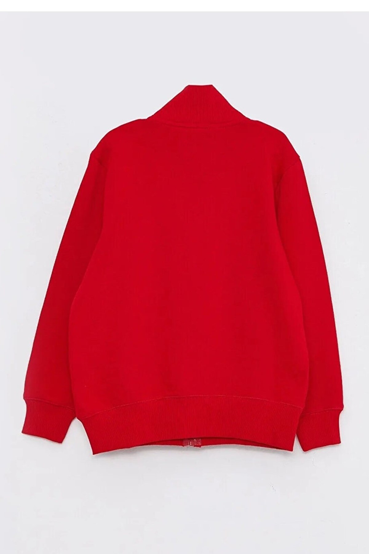 Benetton Çocuk Fermuarlı Sweatshirt 222A3J68C502D Kırmızı