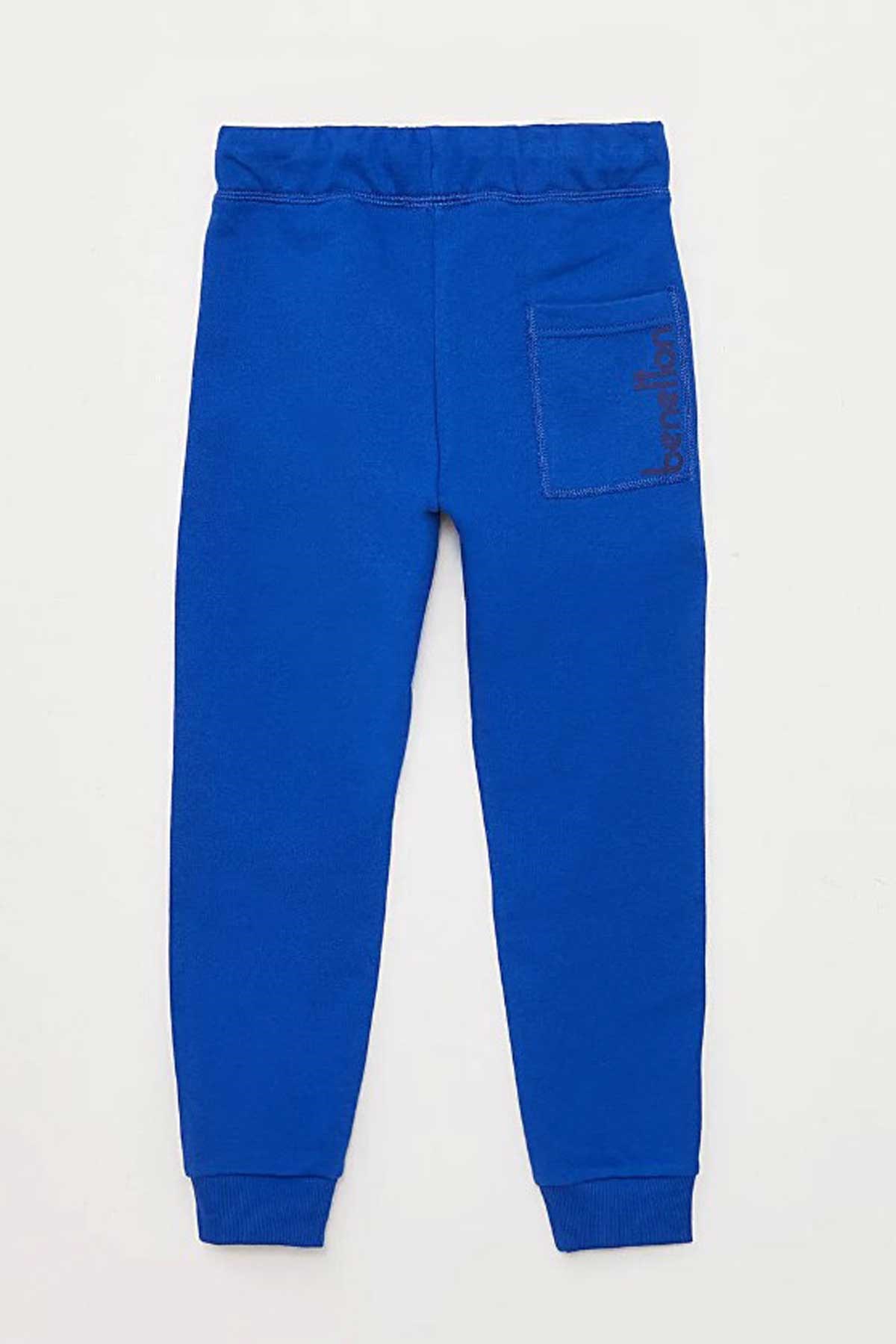 Benetton Çocuk Eşofman Altı 222A3J68CF03C Mavi