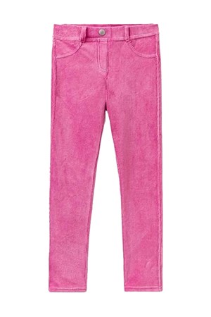Benetton Çocuk Kadife Jegging 222A4DZBCE00R Pembe