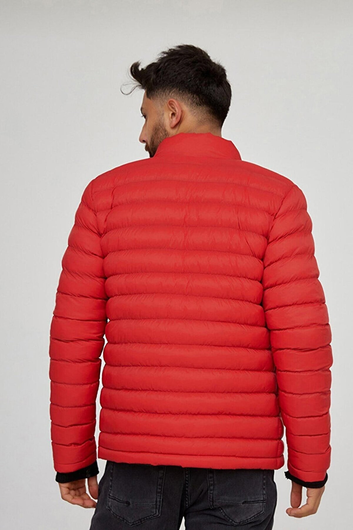 Cazador Micro Erkek Mont CAZ 1016 Kırmızı