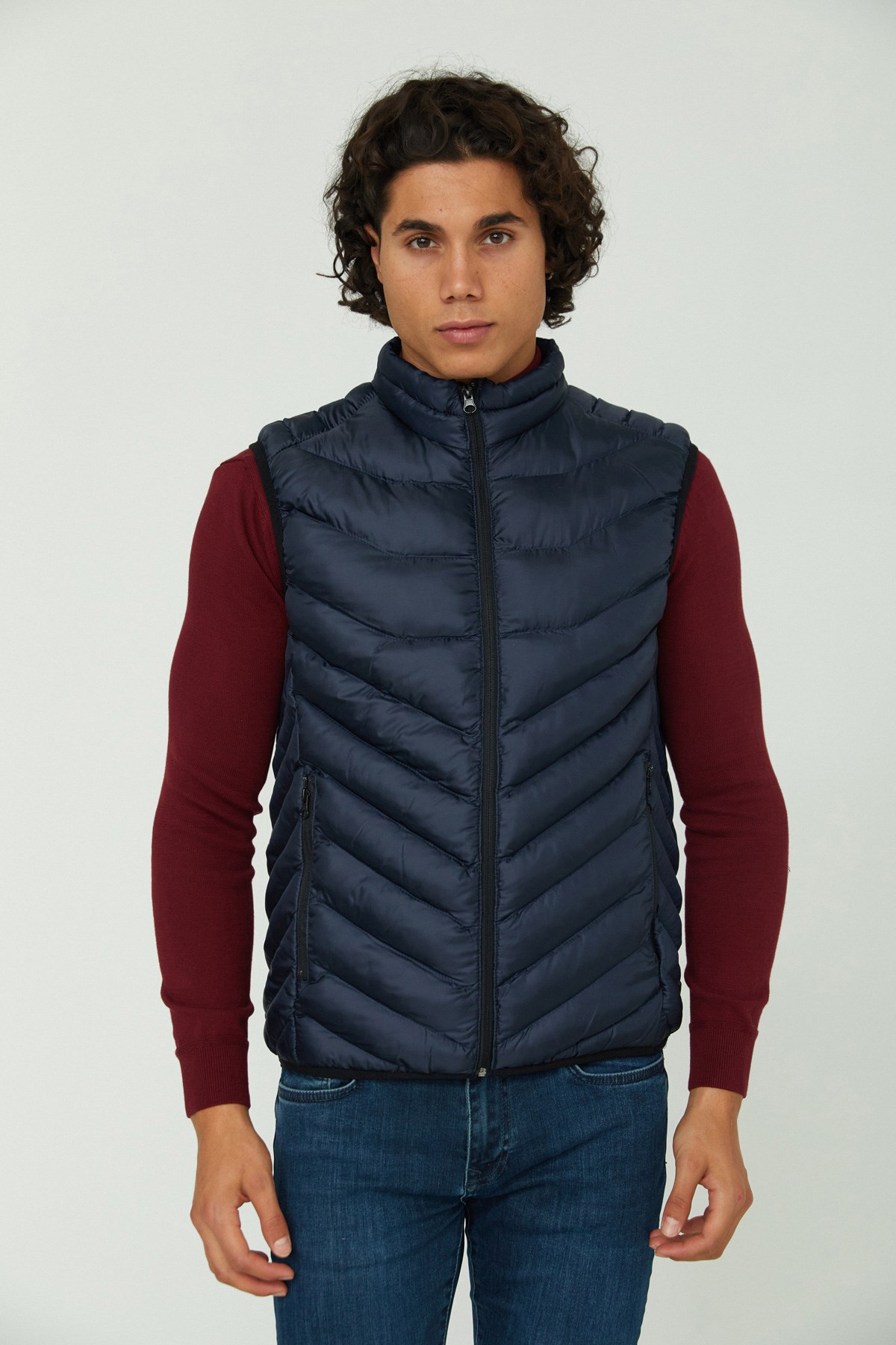 Cazador Micro Erkek Yelek CAZ 1023 Lacivert