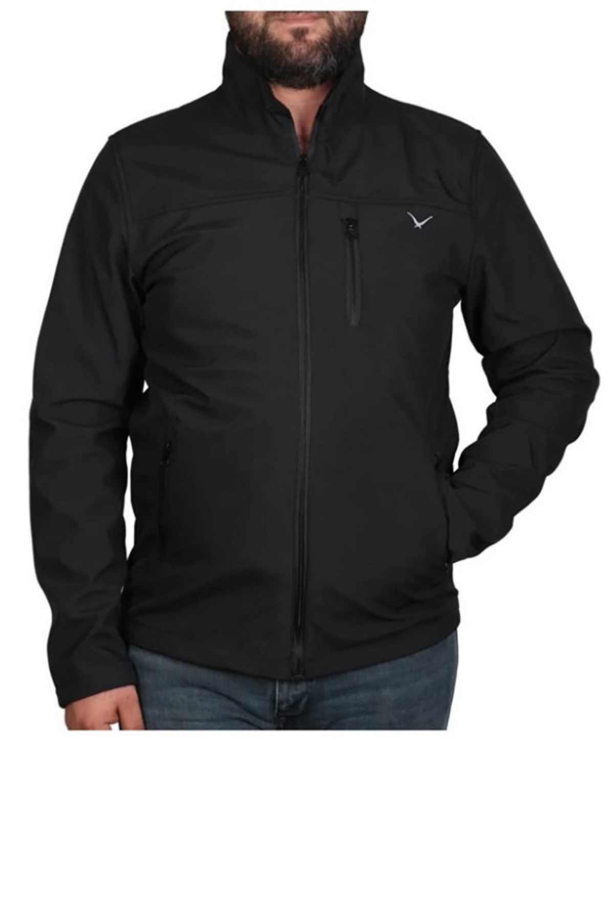 Cazador Erkek Mont Softshell CAZ 1046 Siyah