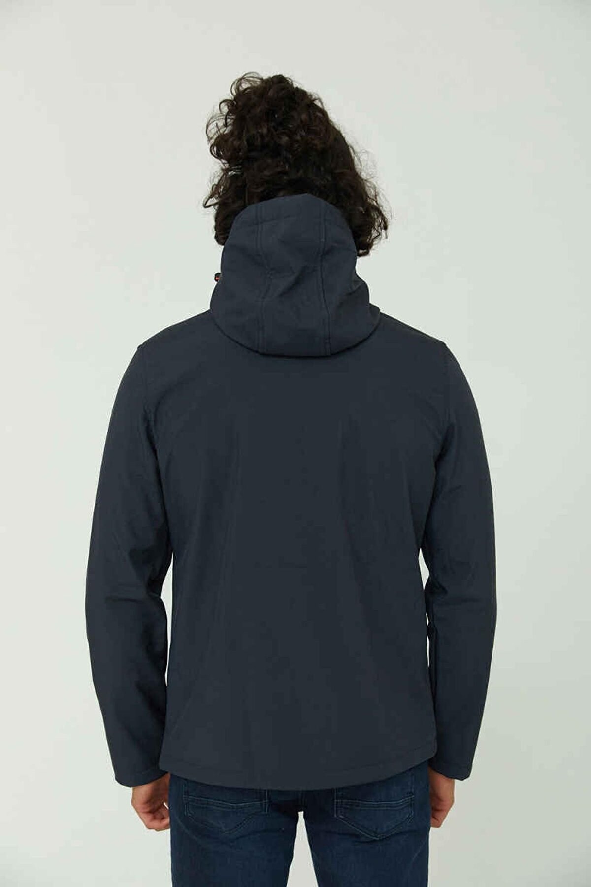 Cazador Kapüşonlu Erkek Mont Softshell CAZ 1047 Antrasit