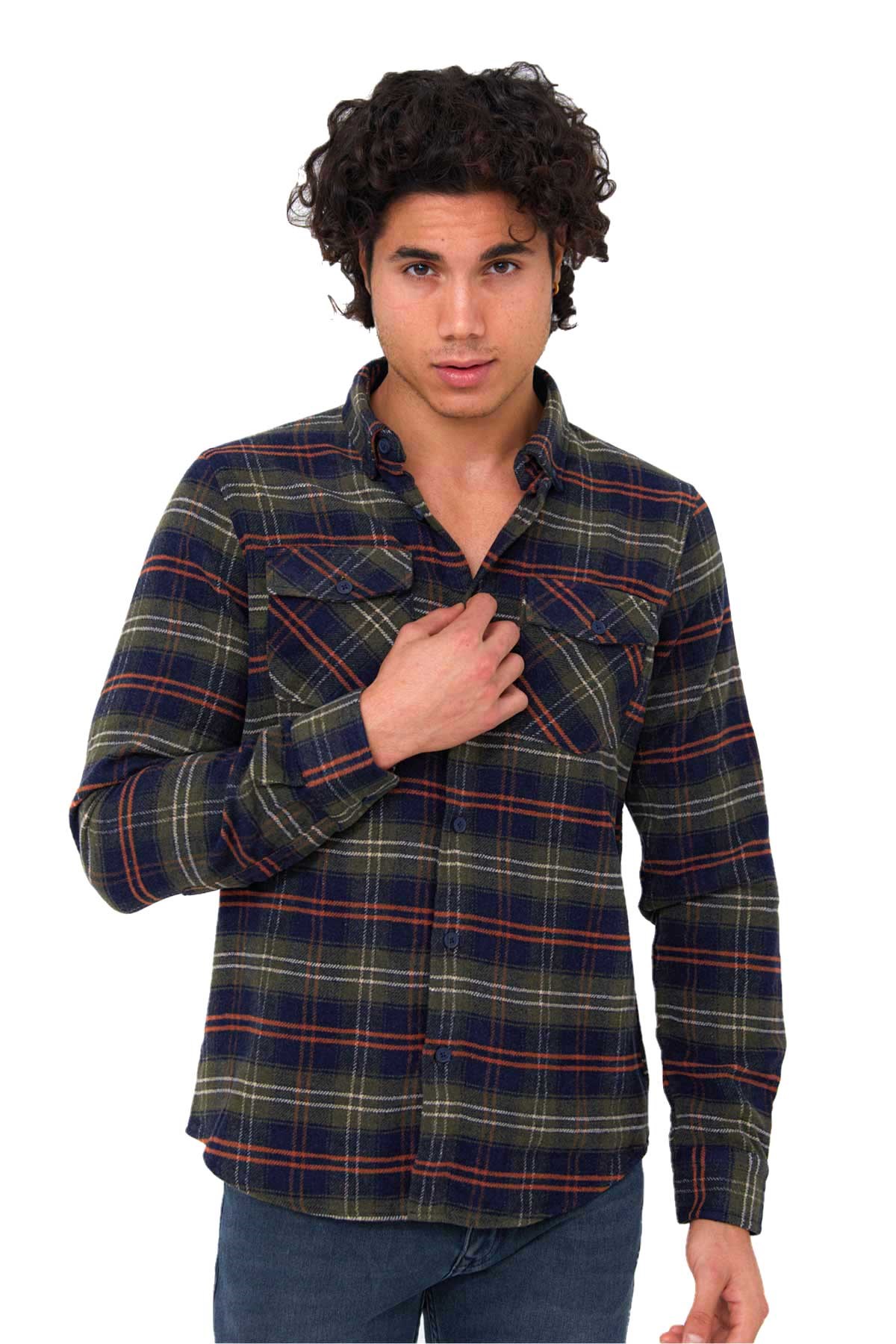 Cazador Oduncu Erkek Gömlek CAZ 2018 Lacivert