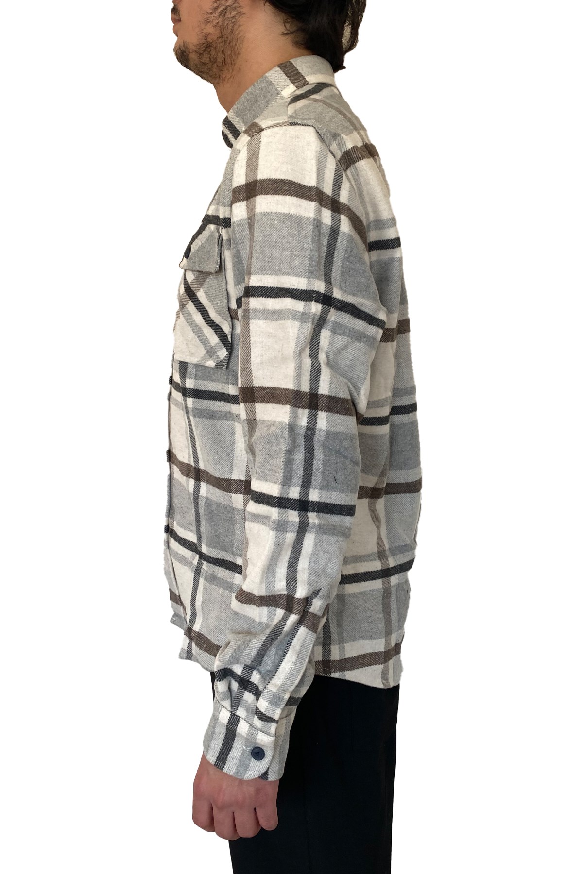 Cazador Oduncu Erkek Gömlek CAZ 2023 Kahverengi