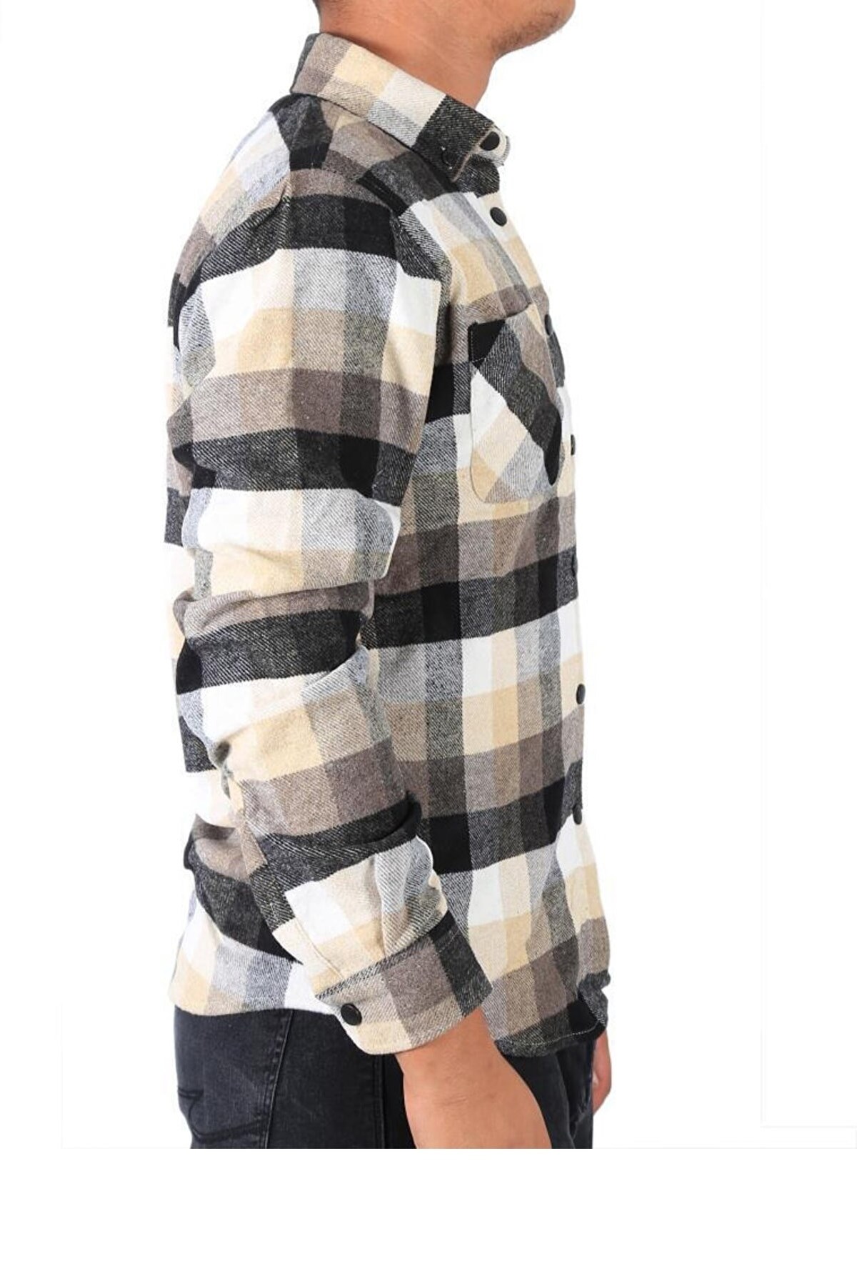 Cazador Oduncu Erkek Gömlek CAZ 2029 Bej