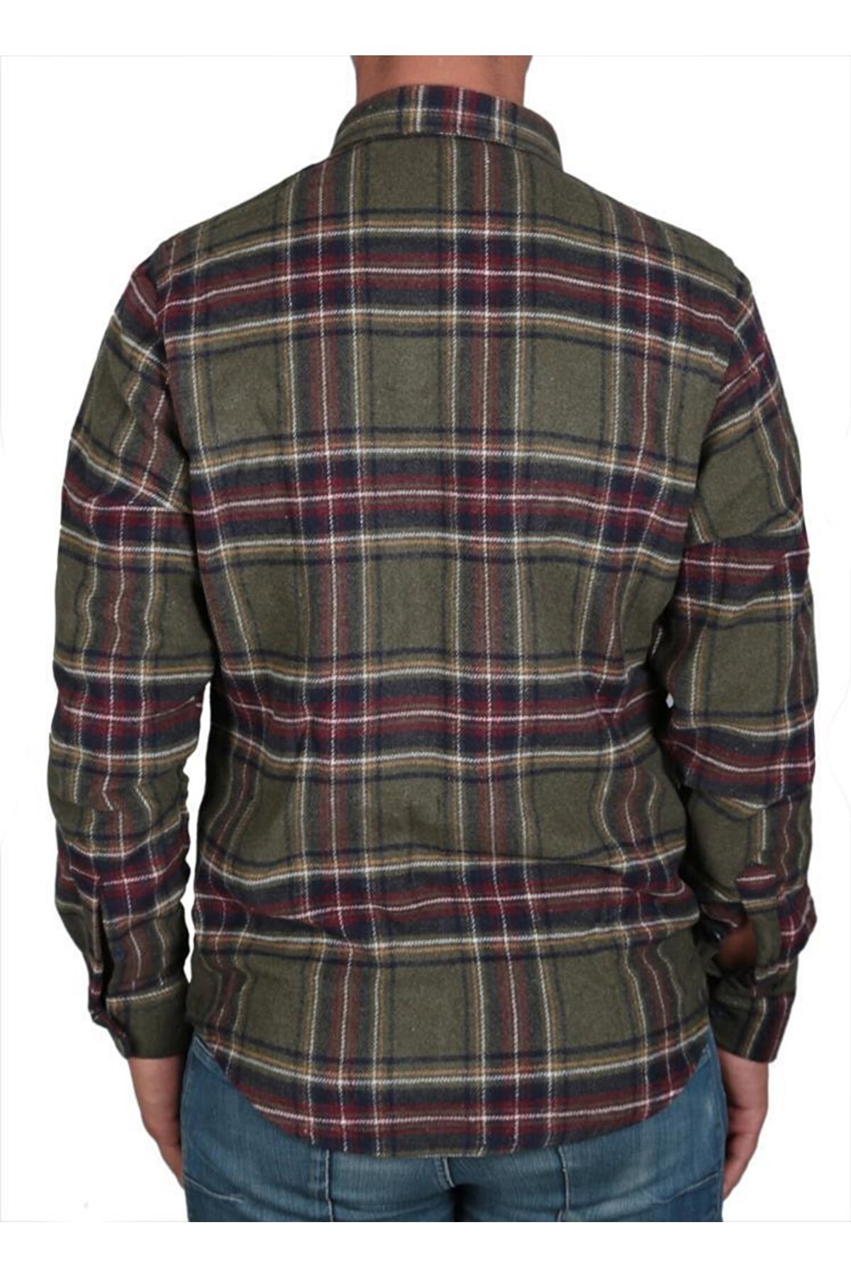 Cazador Flanel Erkek Gömlek CAZ 2034 Haki
