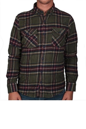 Cazador Flanel Erkek Gömlek CAZ 2034 Haki