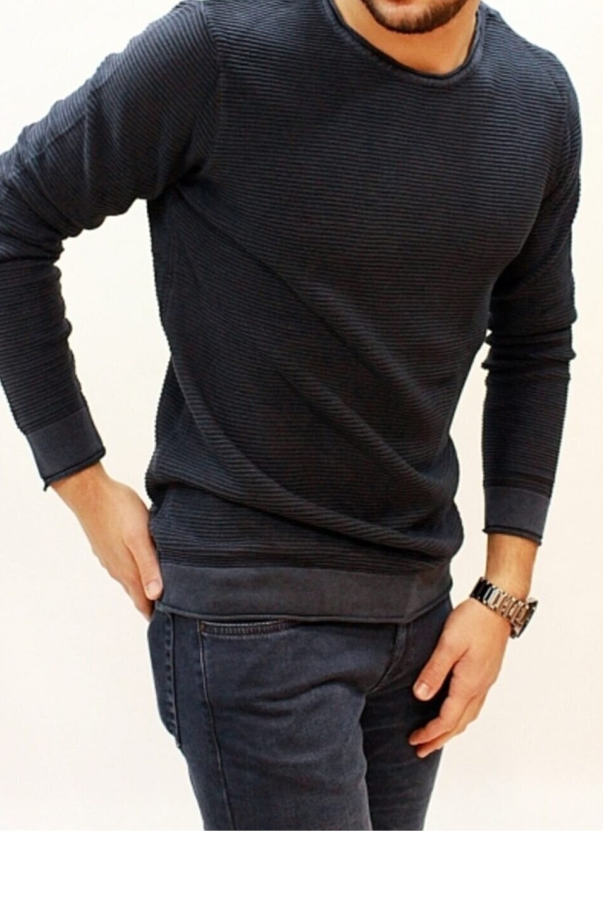 Cazador Erkek Kazak CAZ 3020 Lacivert