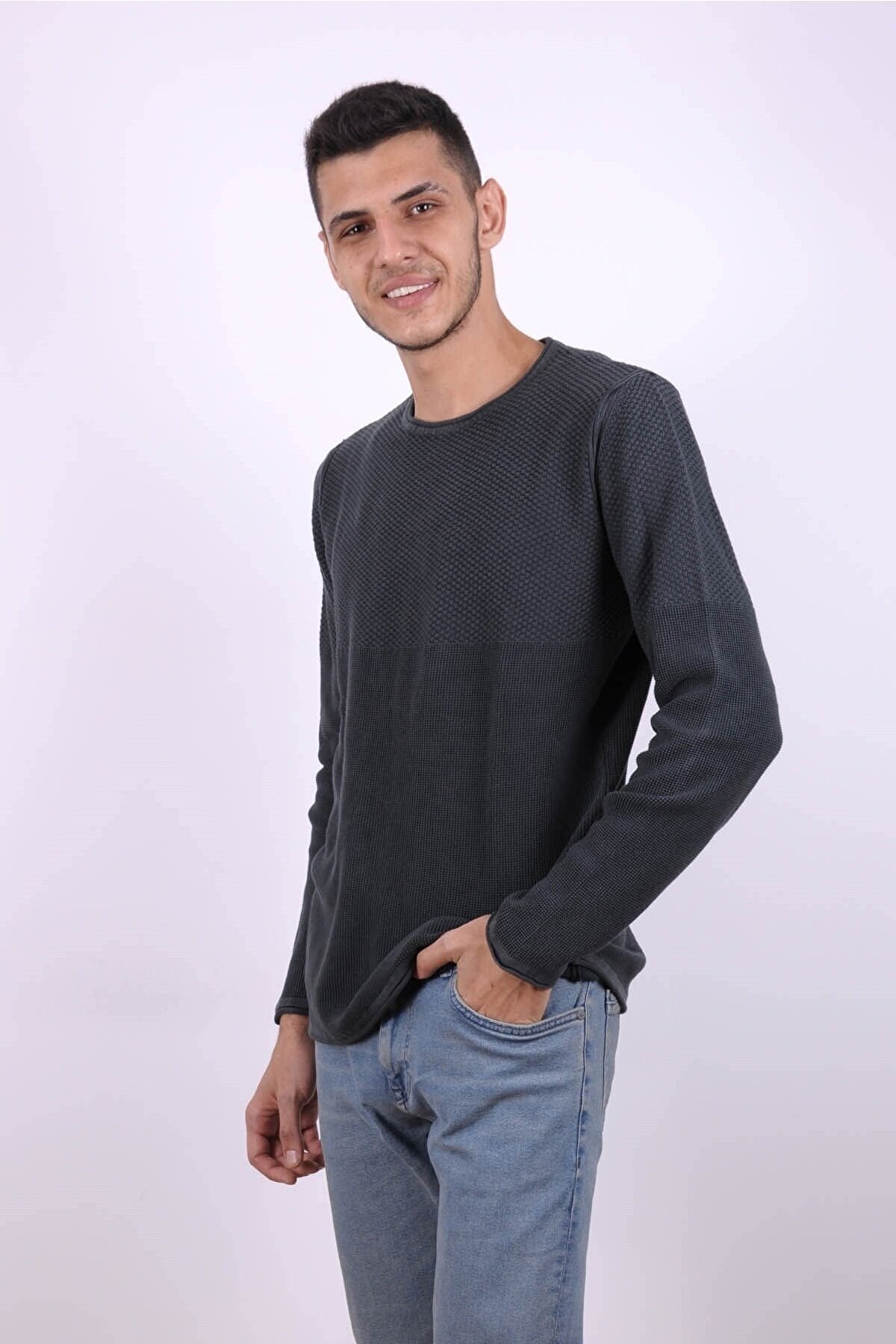 Cazador Erkek Kazak CAZ 3060 Antrasit