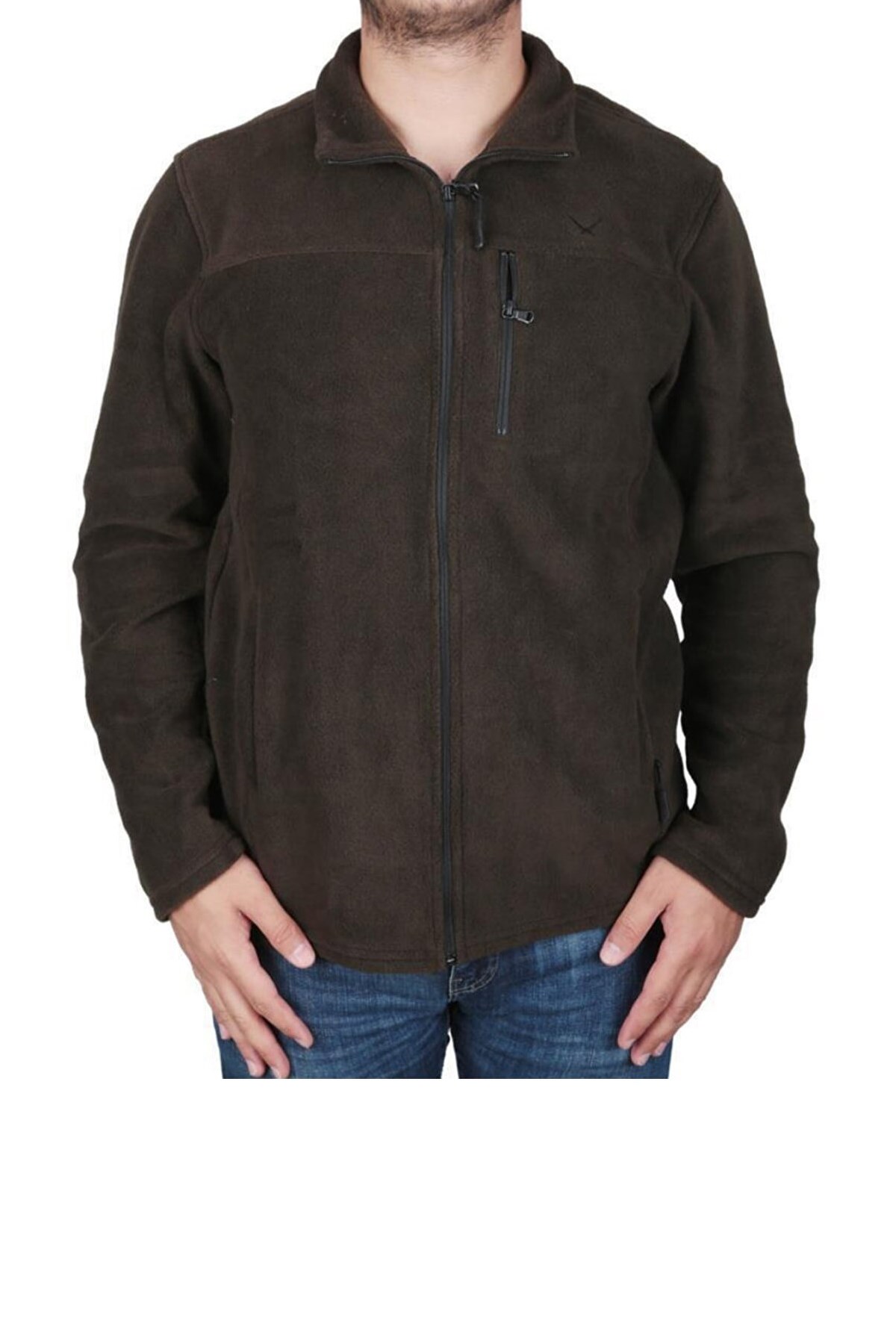 Cazador Polar Erkek Hırka CAZ 5015 Haki